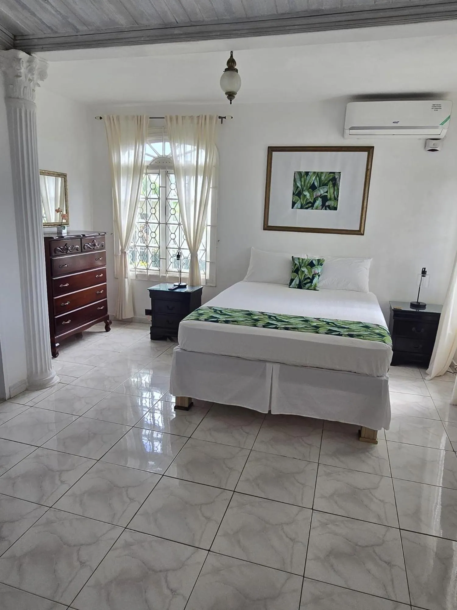 Bed in Paradise Palms Jamaica Vacation Rental