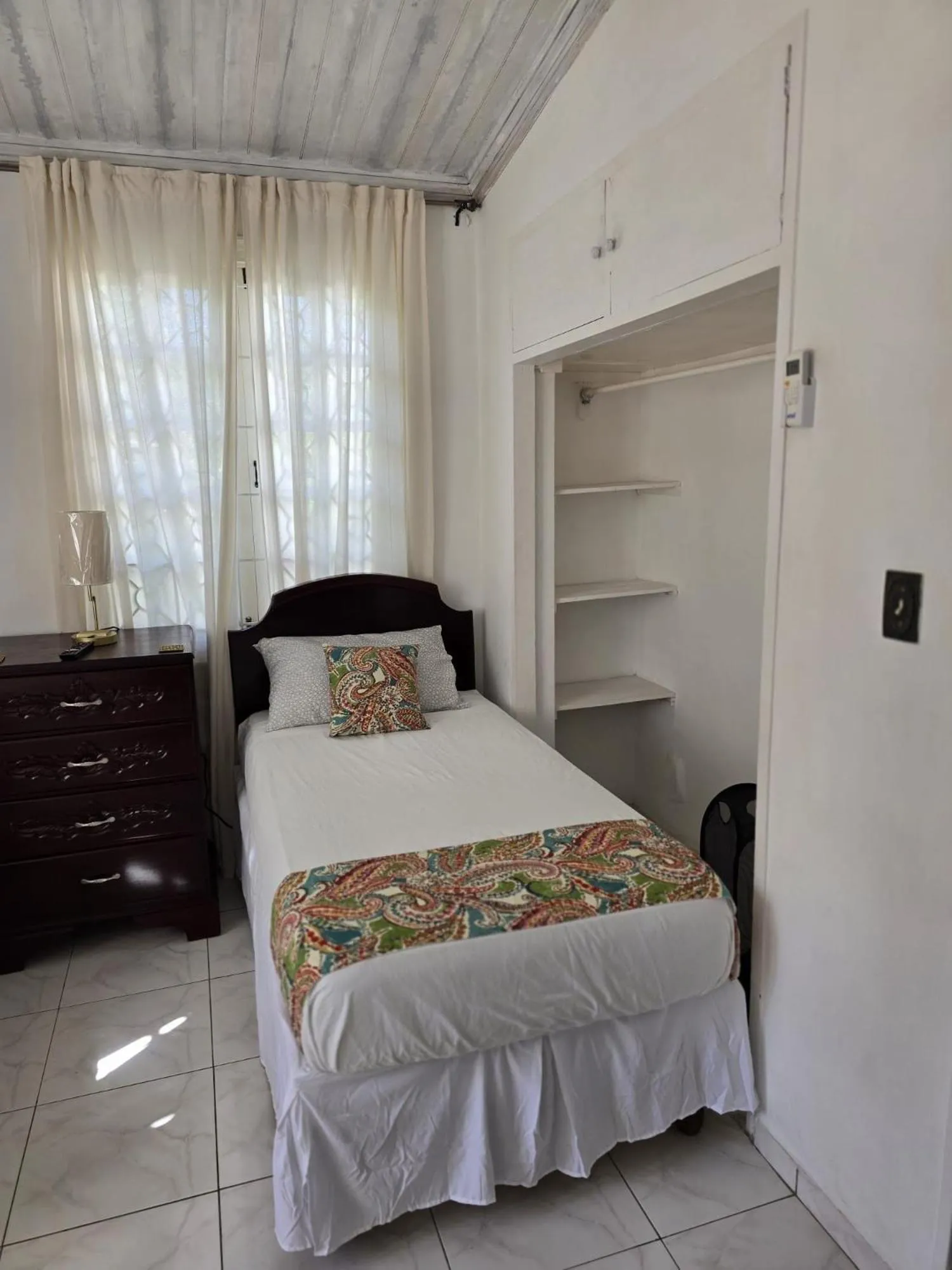 Bed in Paradise Palms Jamaica Vacation Rental