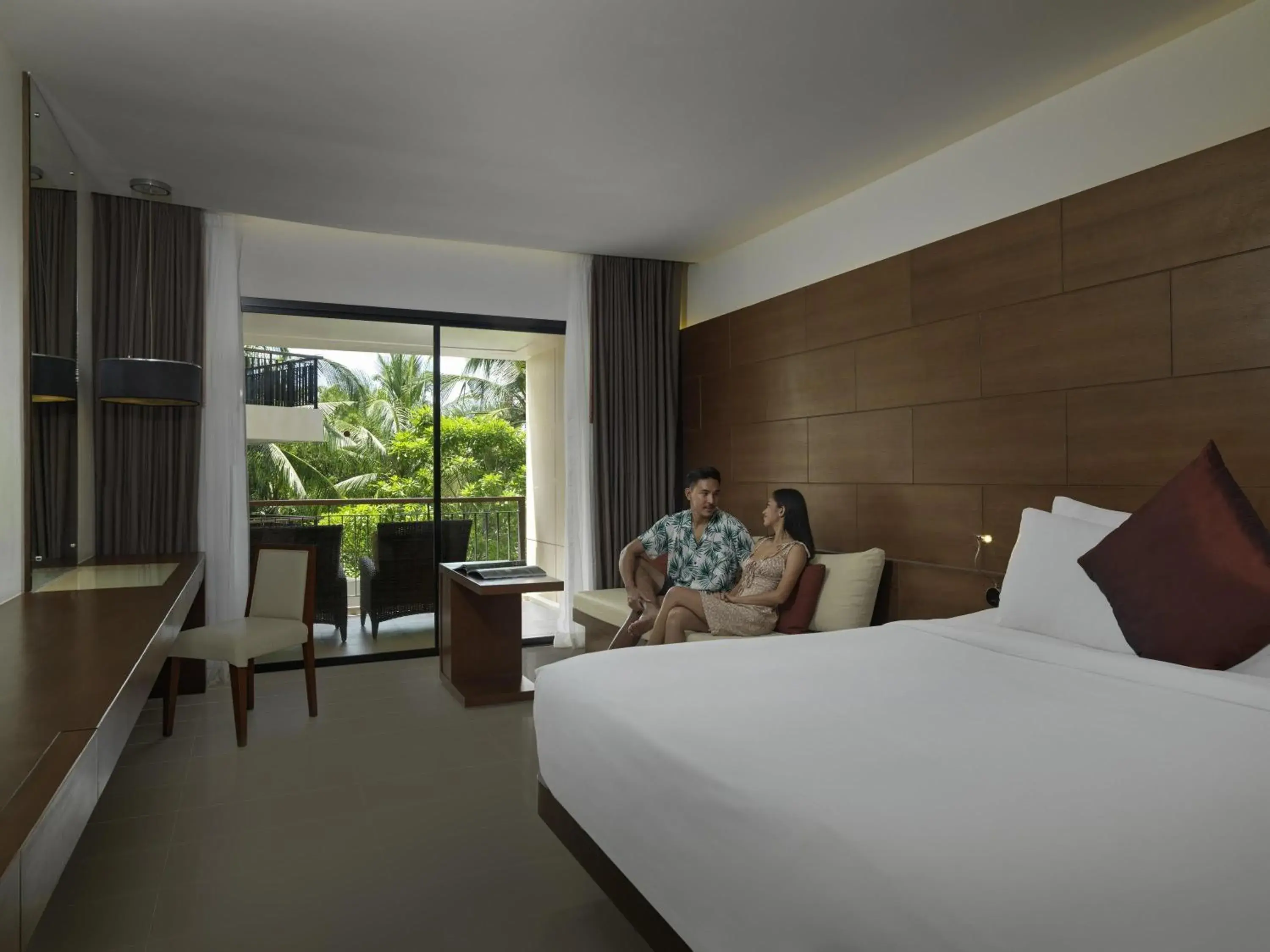 Superior King Room with Balcony and Garden View in Novotel Phuket Kata Avista Resort and Spa Superior King Room with Balcony and Garden View in Novotel Phuket Kata Avista Resort and Spa
