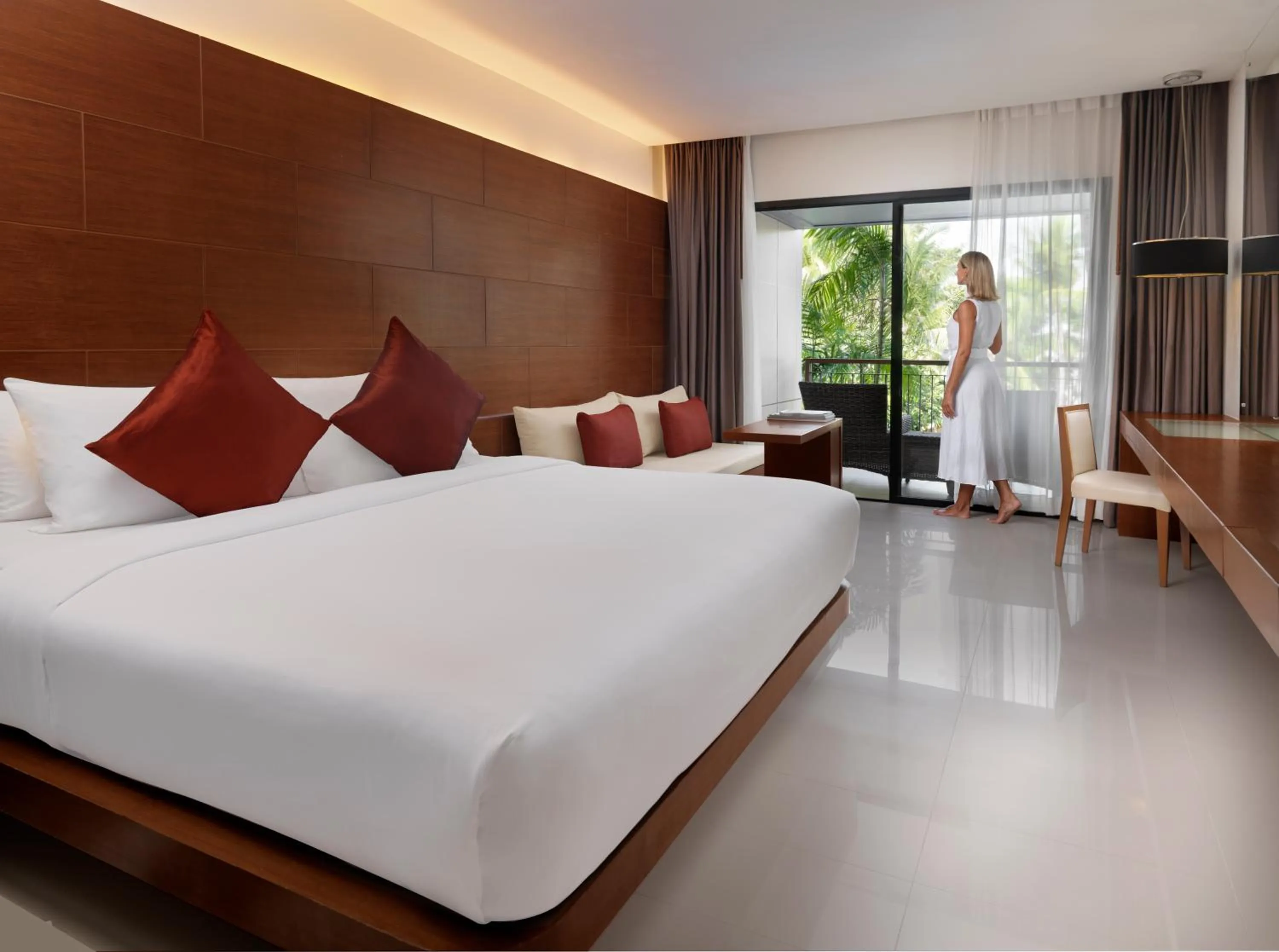 Bed in Novotel Phuket Kata Avista Resort and Spa