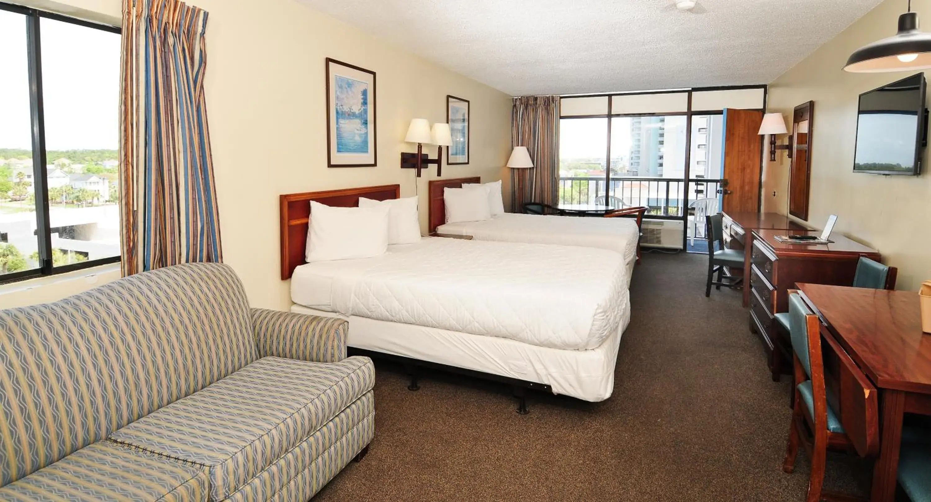 1 Room Side View Efficiency with 2 Queen Beds - T4 in Holiday Sands South 1 Room Side View Efficiency with 2 Queen Beds - T4 in Holiday Sands South