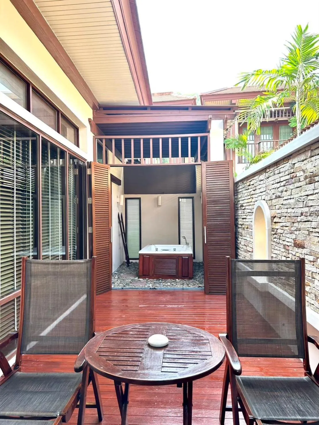 Balcony/Terrace in The Sarann Koh Samui, Suites & Villas
