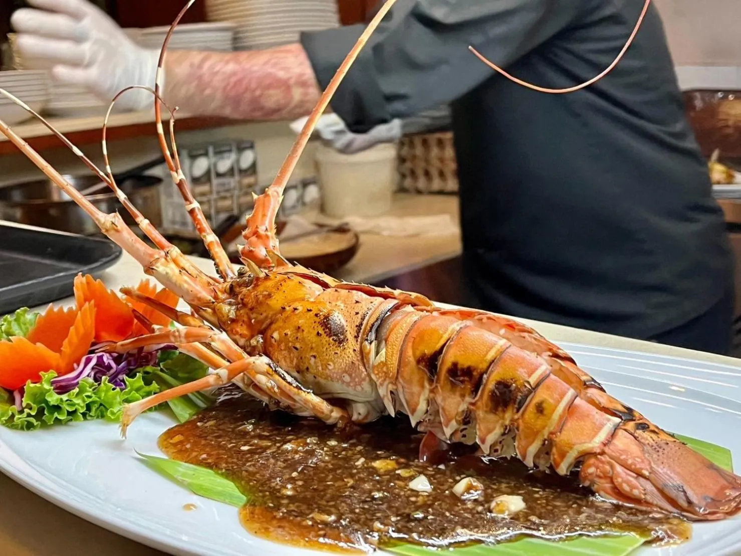 Restaurant/places to eat in The Sarann Koh Samui, Suites & Villas