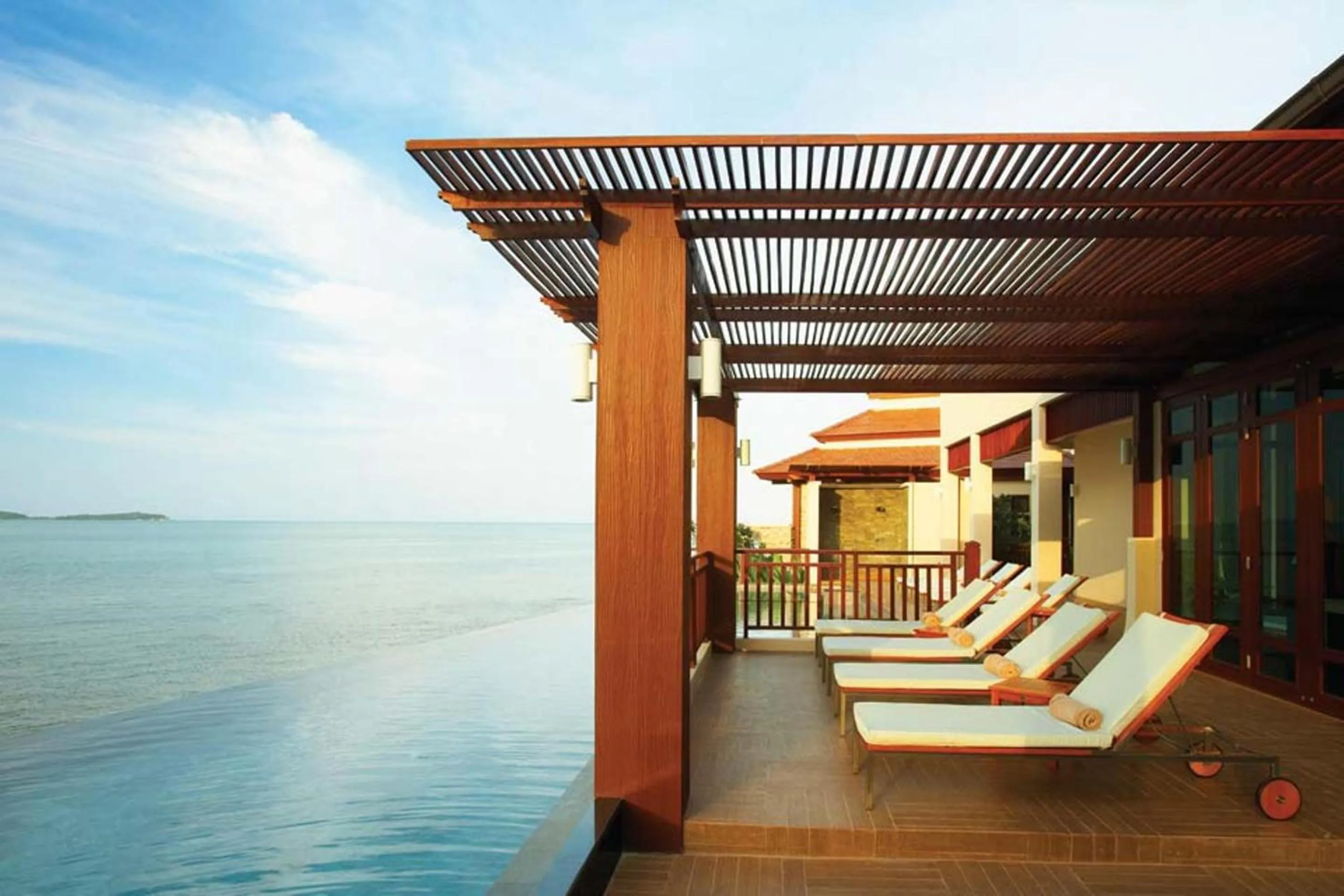 Balcony/Terrace in The Sarann Koh Samui, Suites & Villas