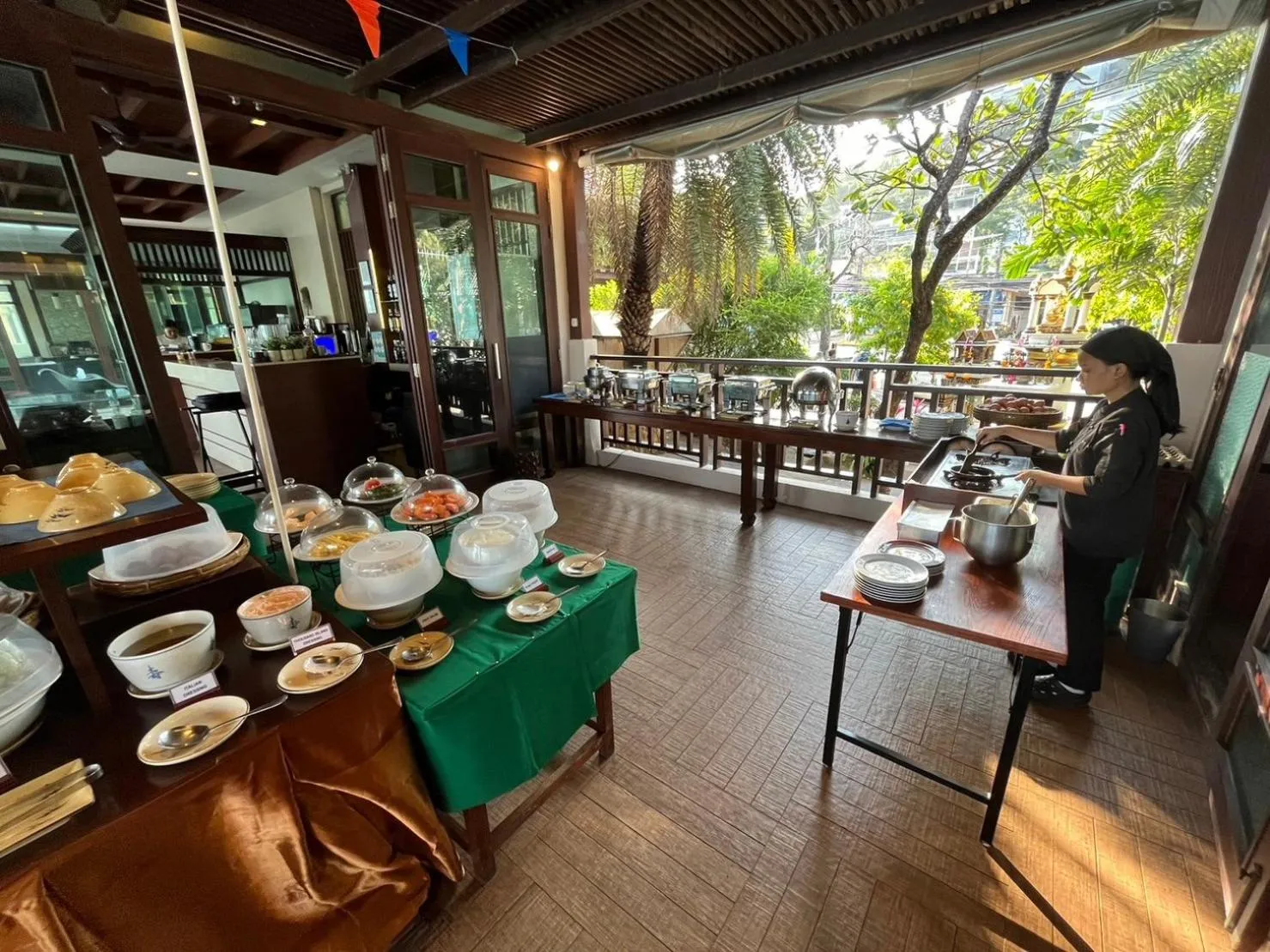 Breakfast in The Sarann Koh Samui, Suites & Villas