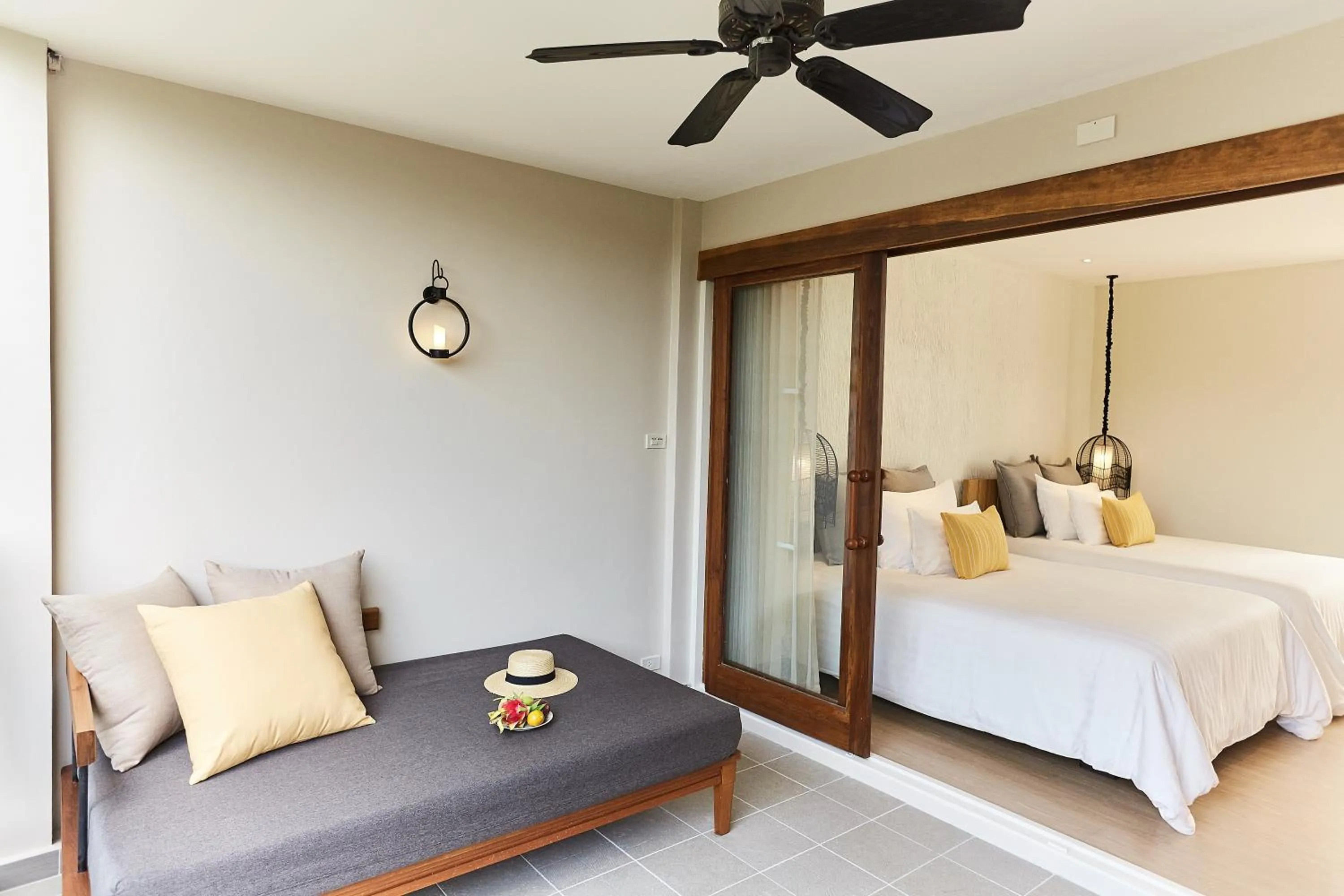 Balcony/Terrace, Bed in Bandara Spa Resort & Pool Villas, Samui