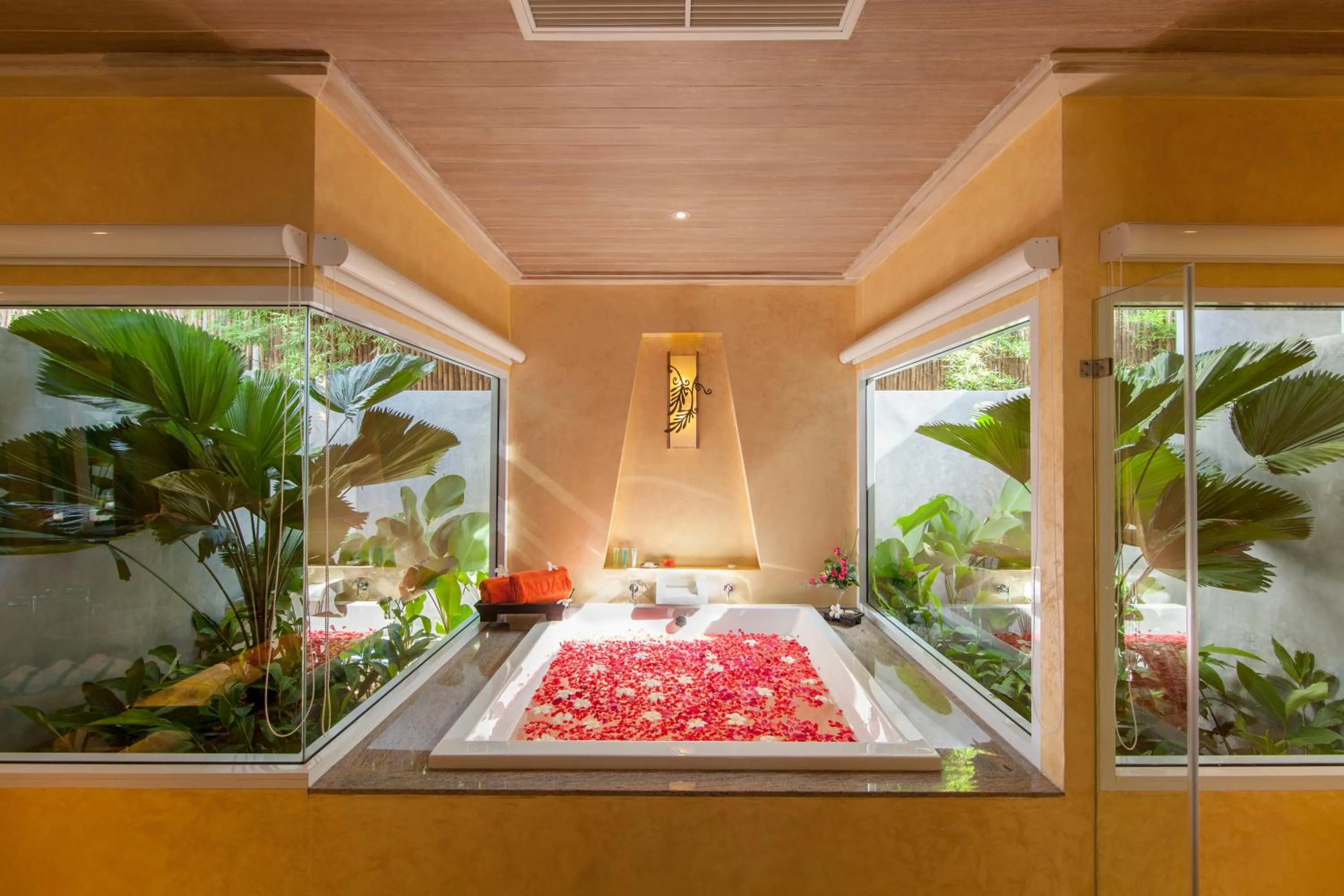 Bathroom in Bandara Spa Resort & Pool Villas, Samui