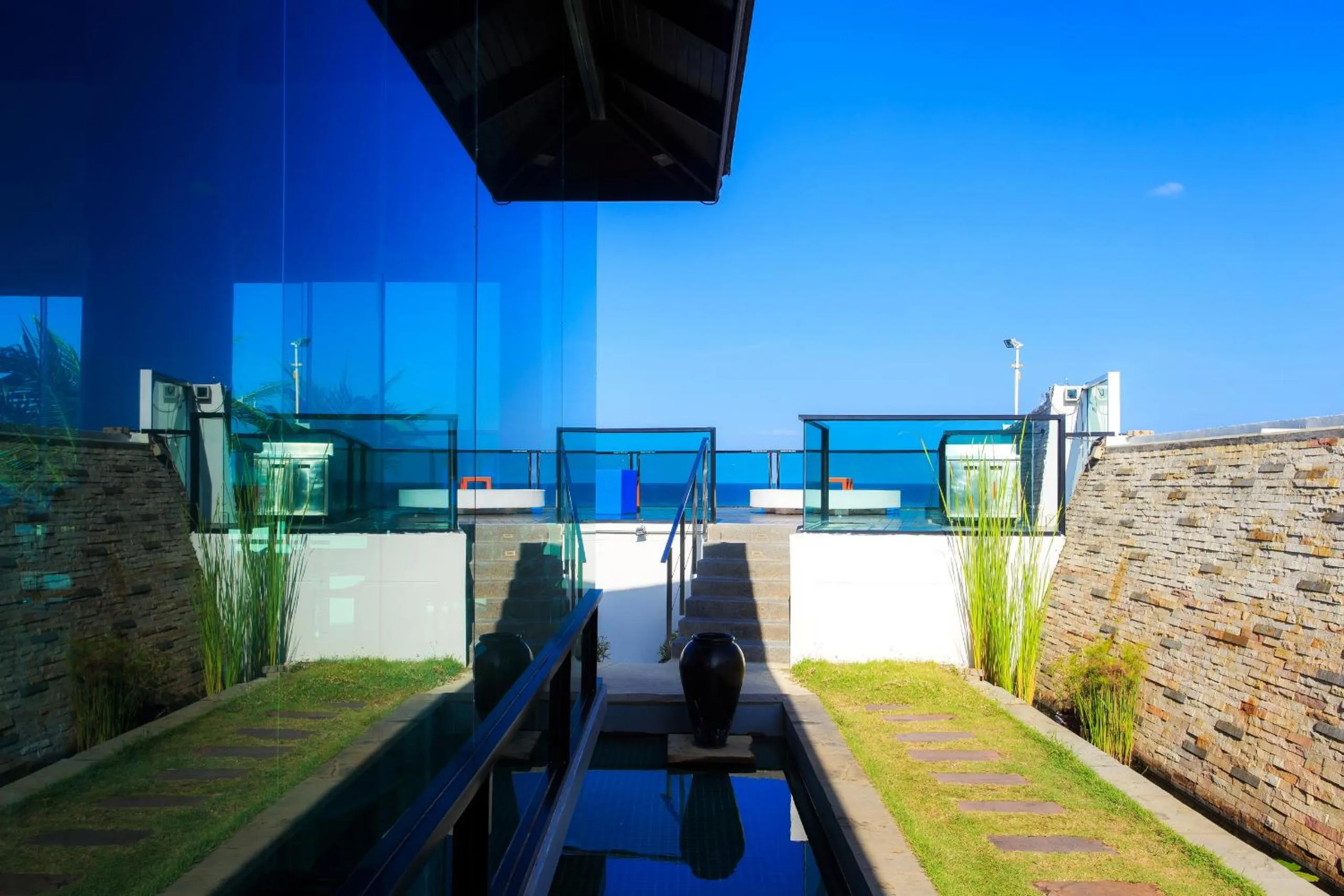 Balcony/Terrace in Samui Resotel Beach Resort