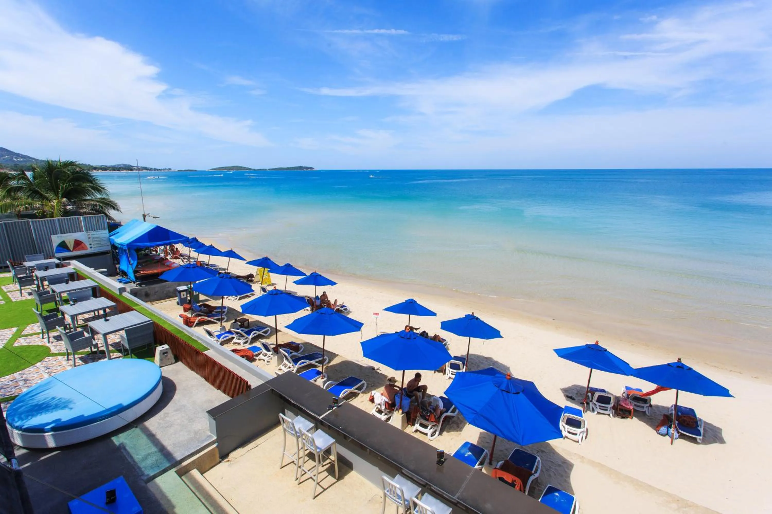 Balcony/Terrace in Samui Resotel Beach Resort
