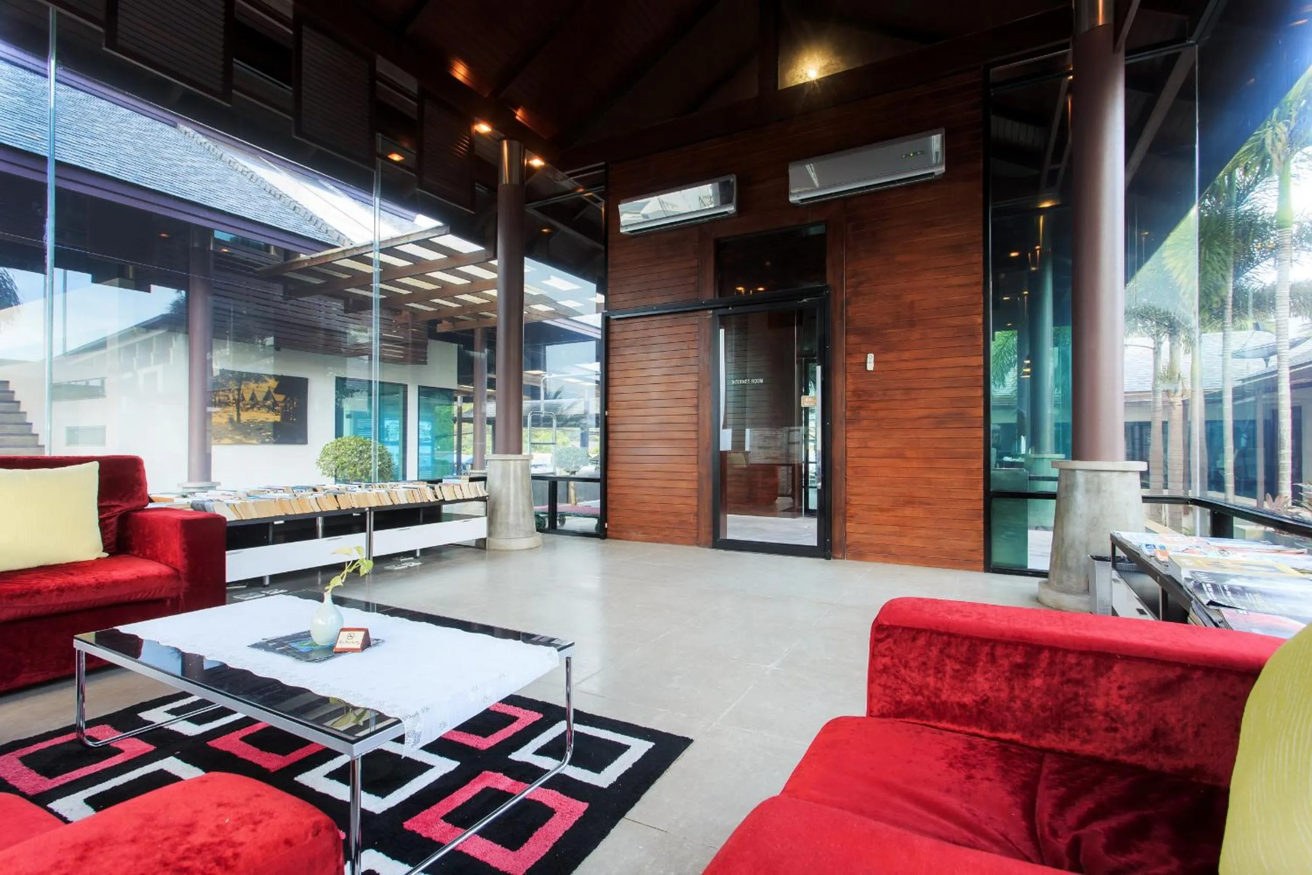 Library in Samui Resotel Beach Resort