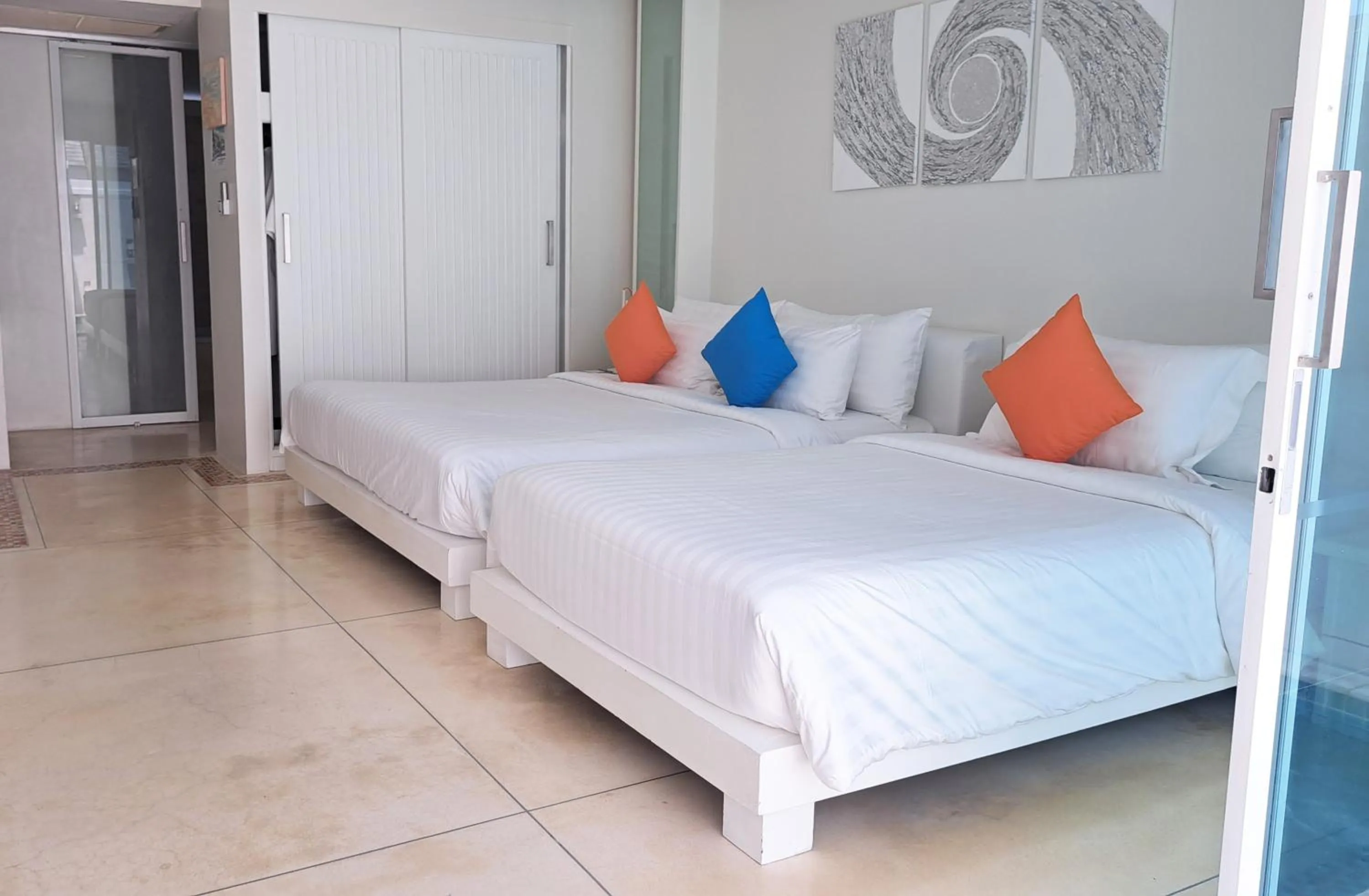 Bedroom, Bed in Samui Resotel Beach Resort