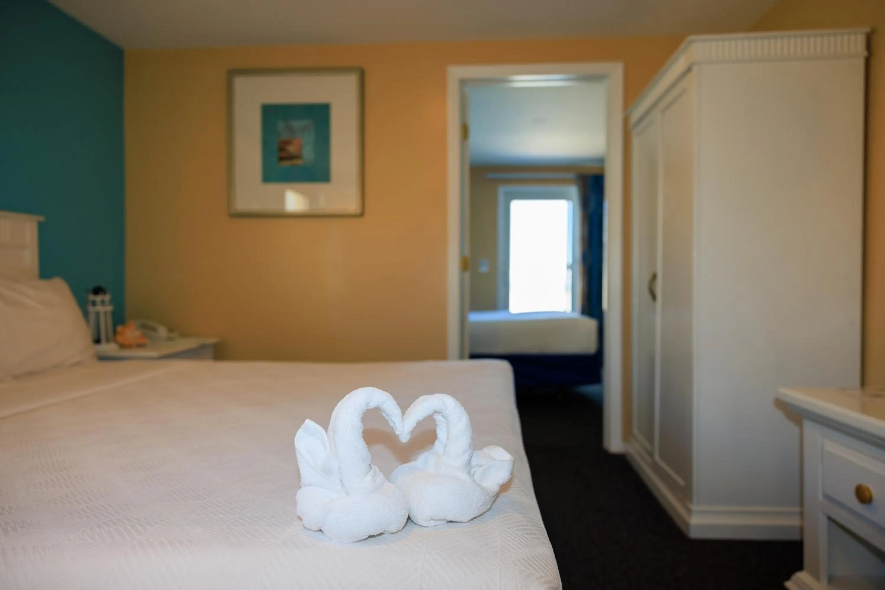 Bed in The White Sands Resort and Spa