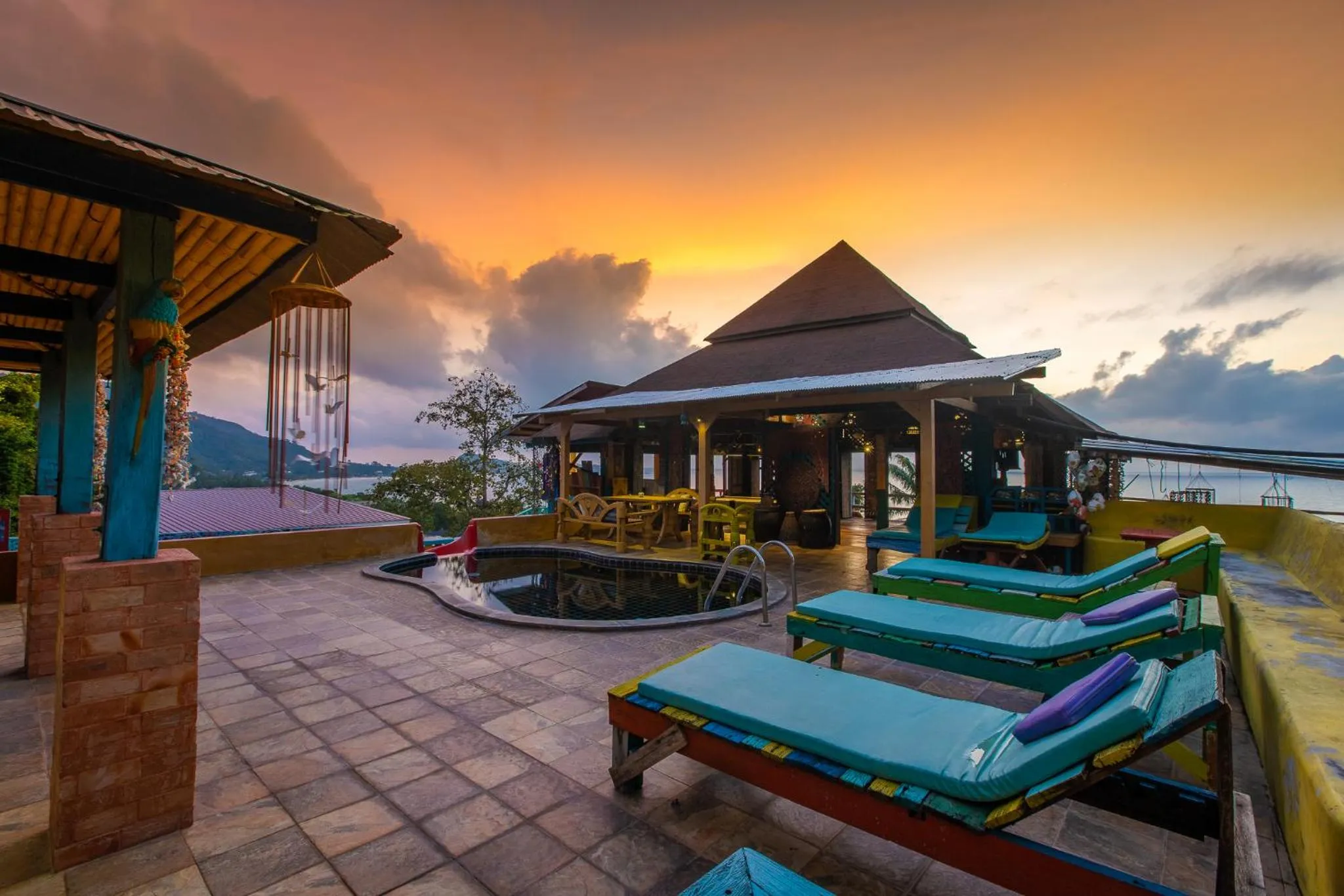 Swimming pool in Varinda Resort