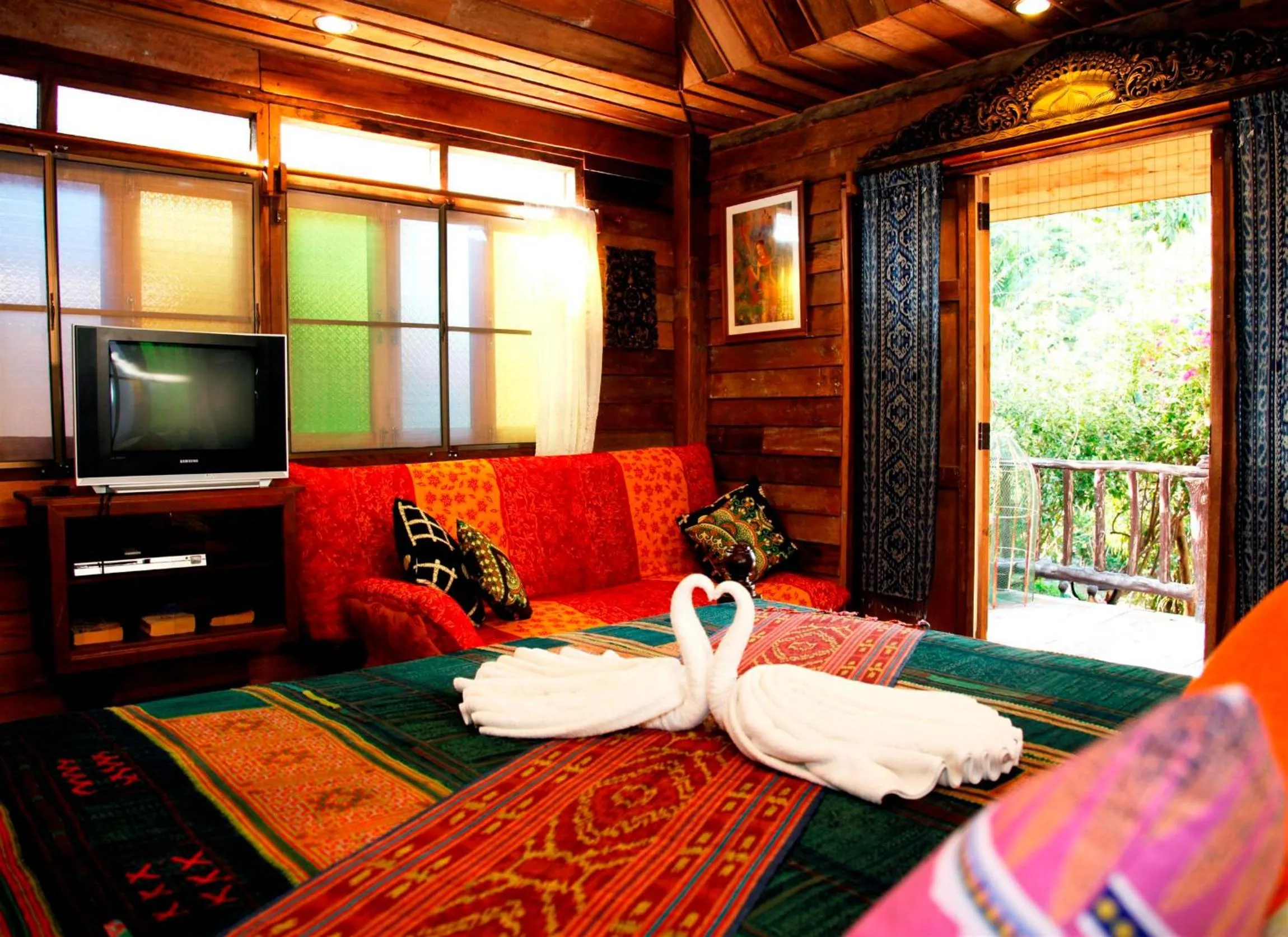 Bed in Varinda Resort