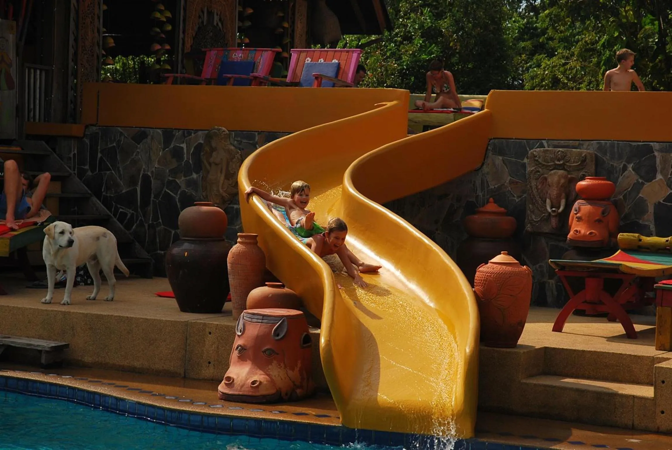 Swimming pool in Varinda Resort