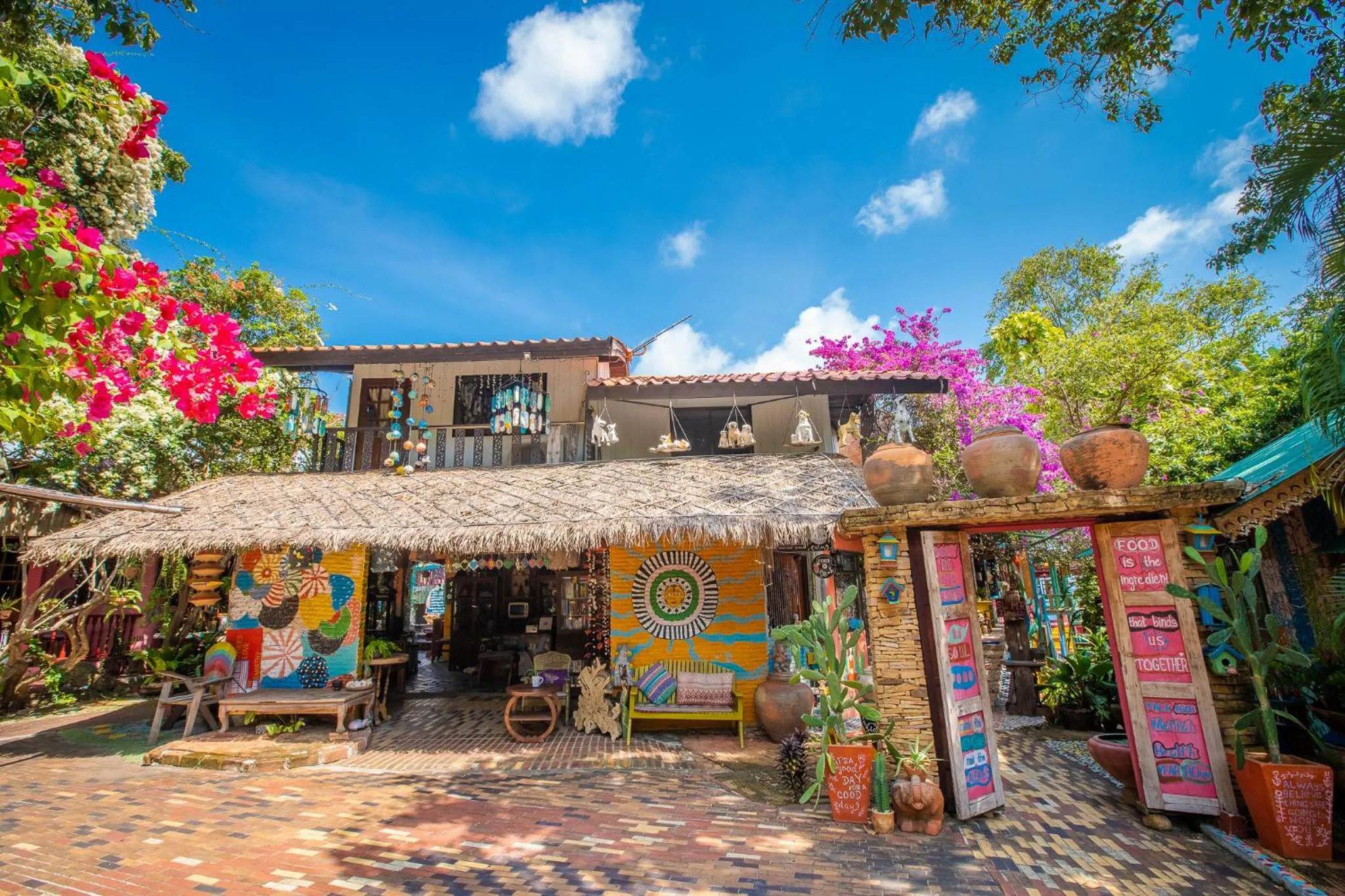 Facade/entrance in Varinda Resort