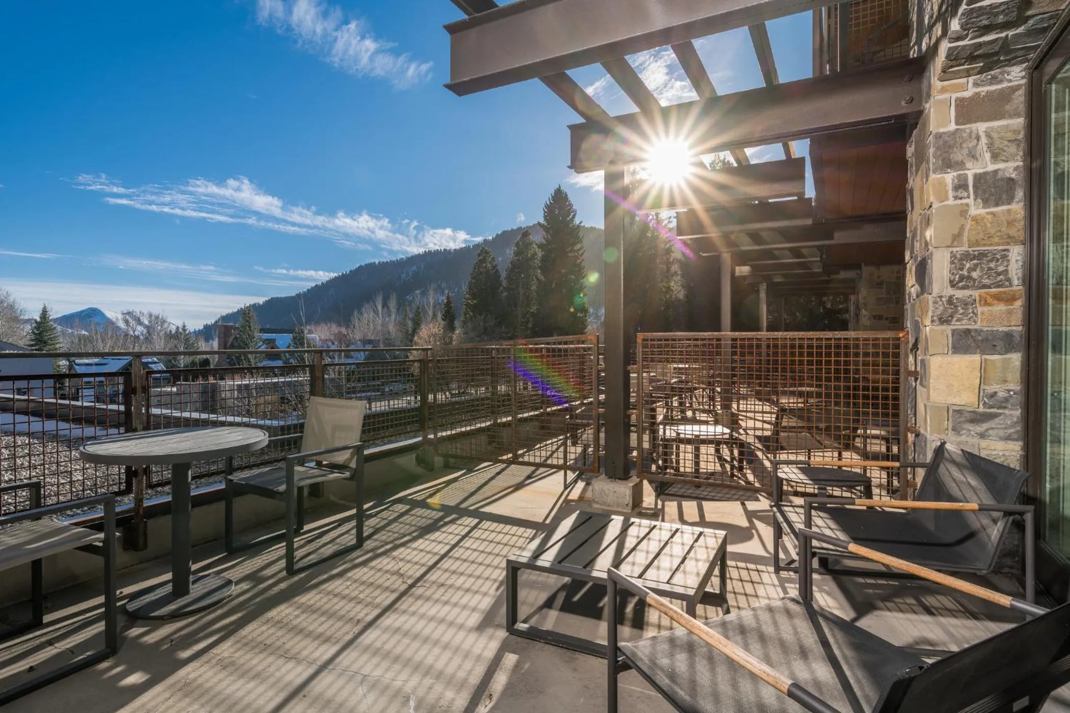 Balcony/Terrace in Limelight Hotel Ketchum