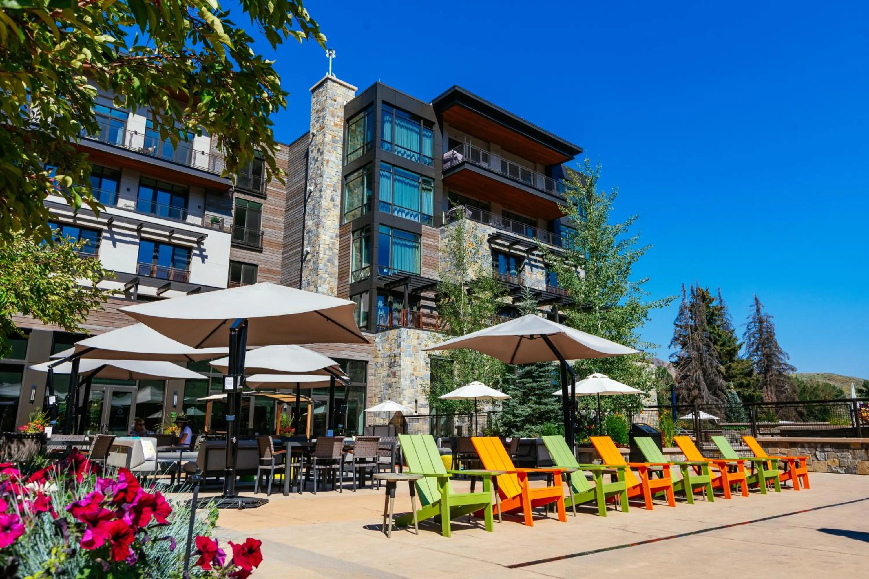 Property building in Limelight Hotel Ketchum