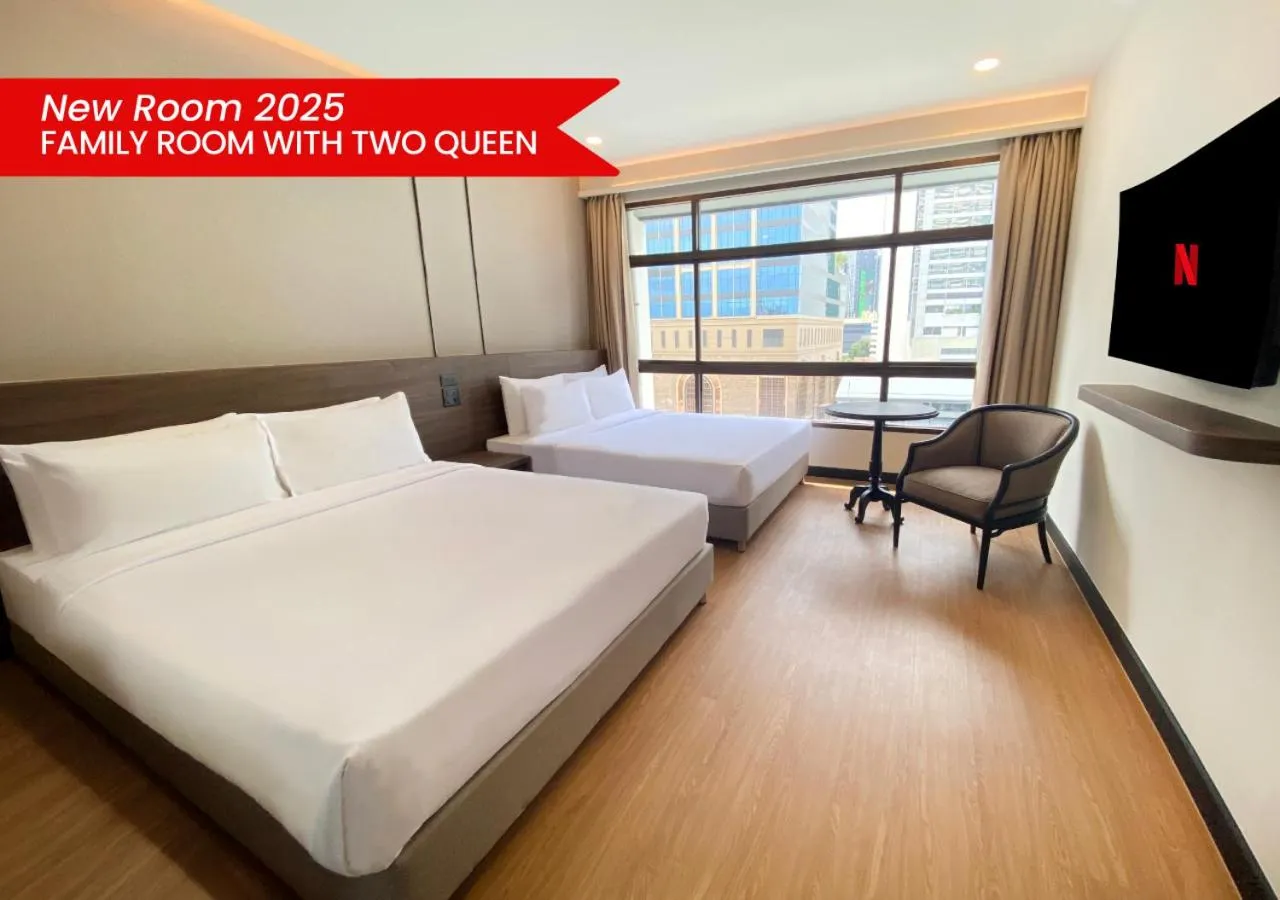 Bedroom, Bed in Pinnacle Lumpini Park Hotel