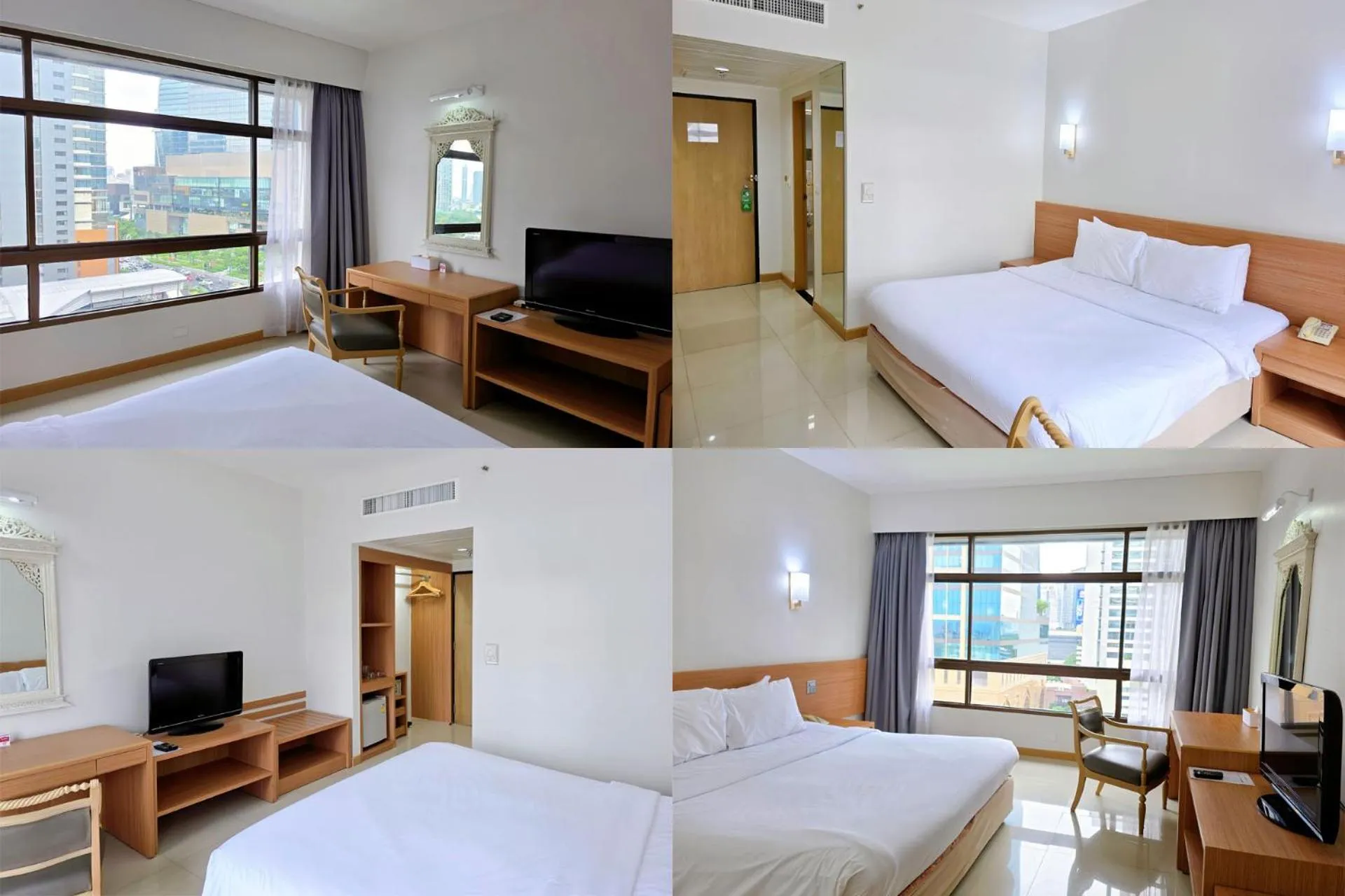 Bed in Pinnacle Lumpini Park Hotel