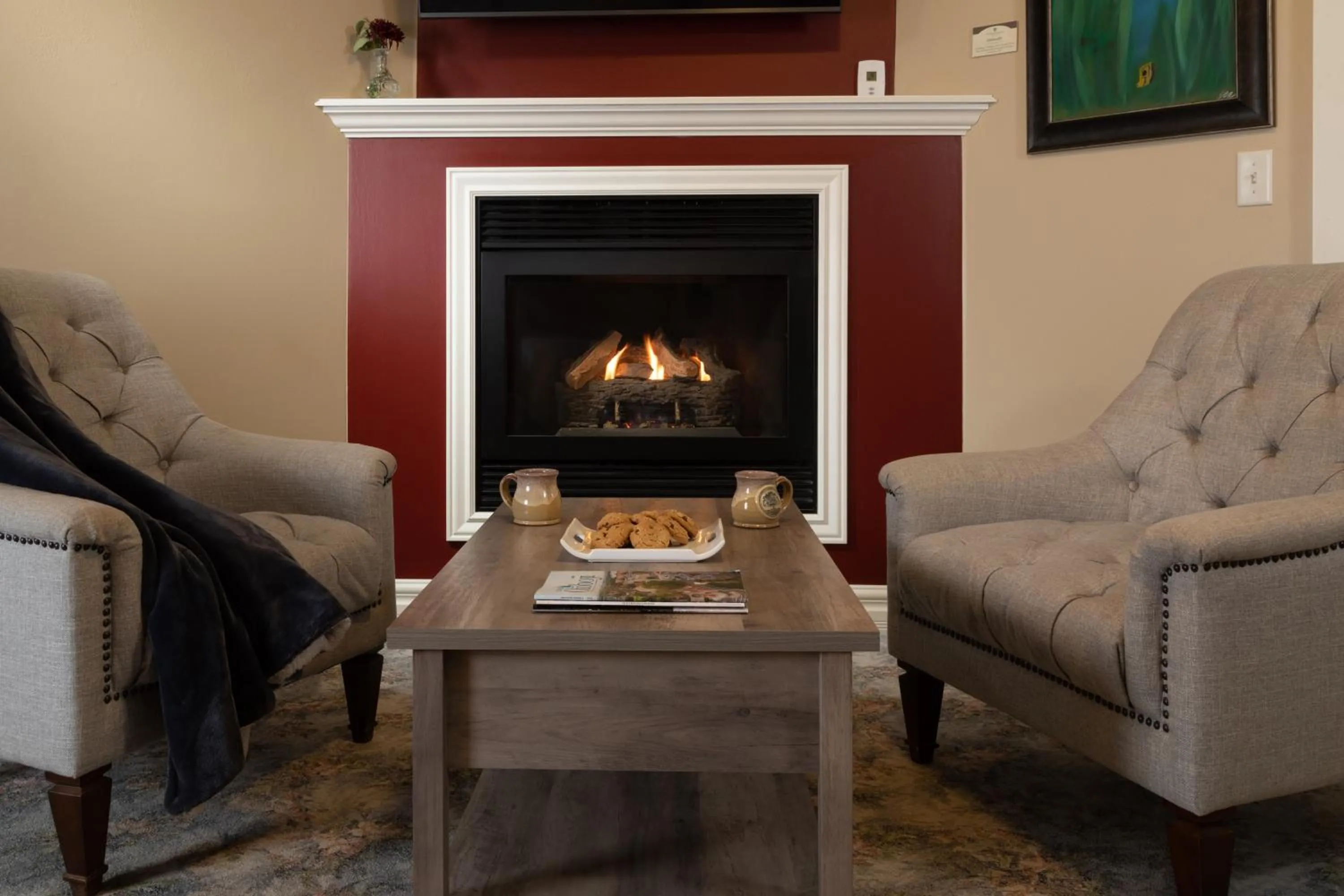 flat iron in The Oakwood Inn Okoboji