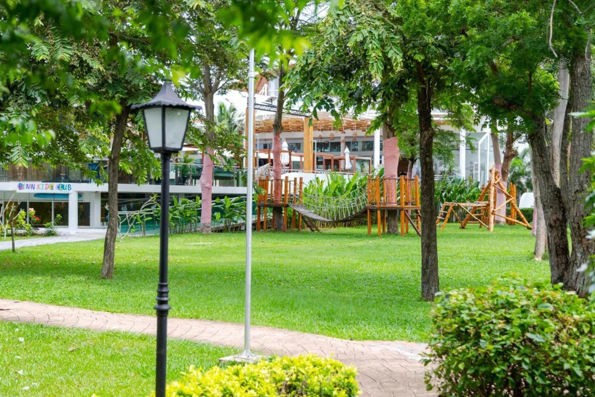 Garden view in Pinnacle Grand Jomtien Resort and Beach Club