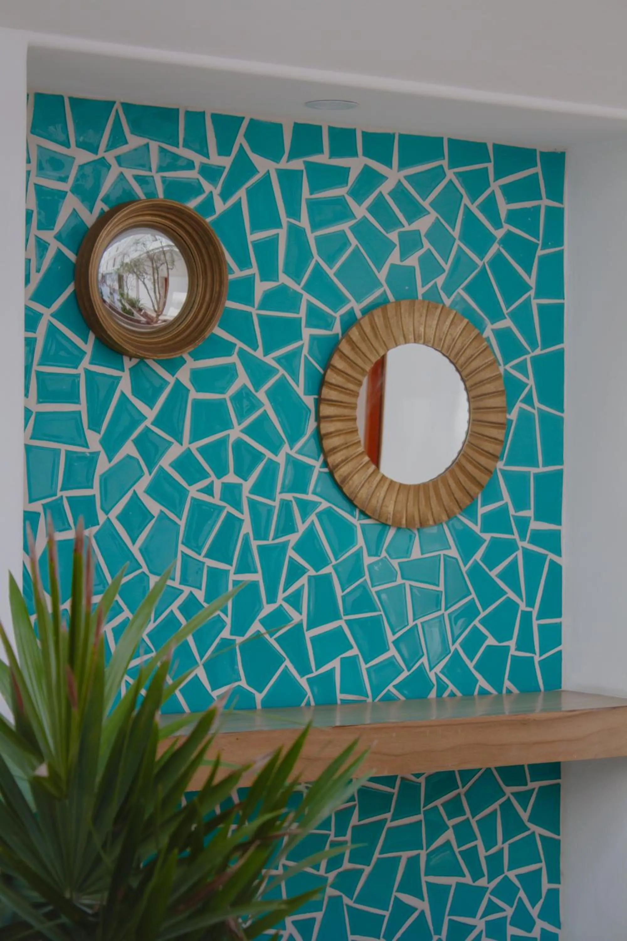 Patio in Hotel Catedral La Paz