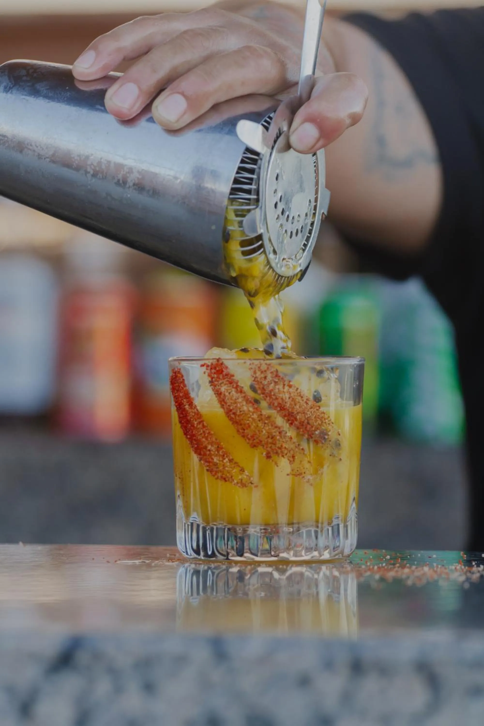 Drinks in Hotel Catedral La Paz