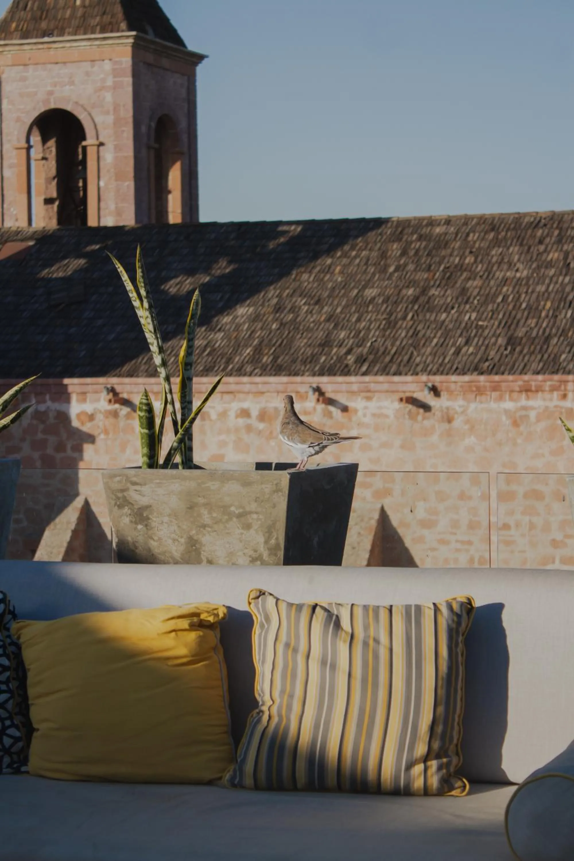 Balcony/Terrace in Hotel Catedral La Paz