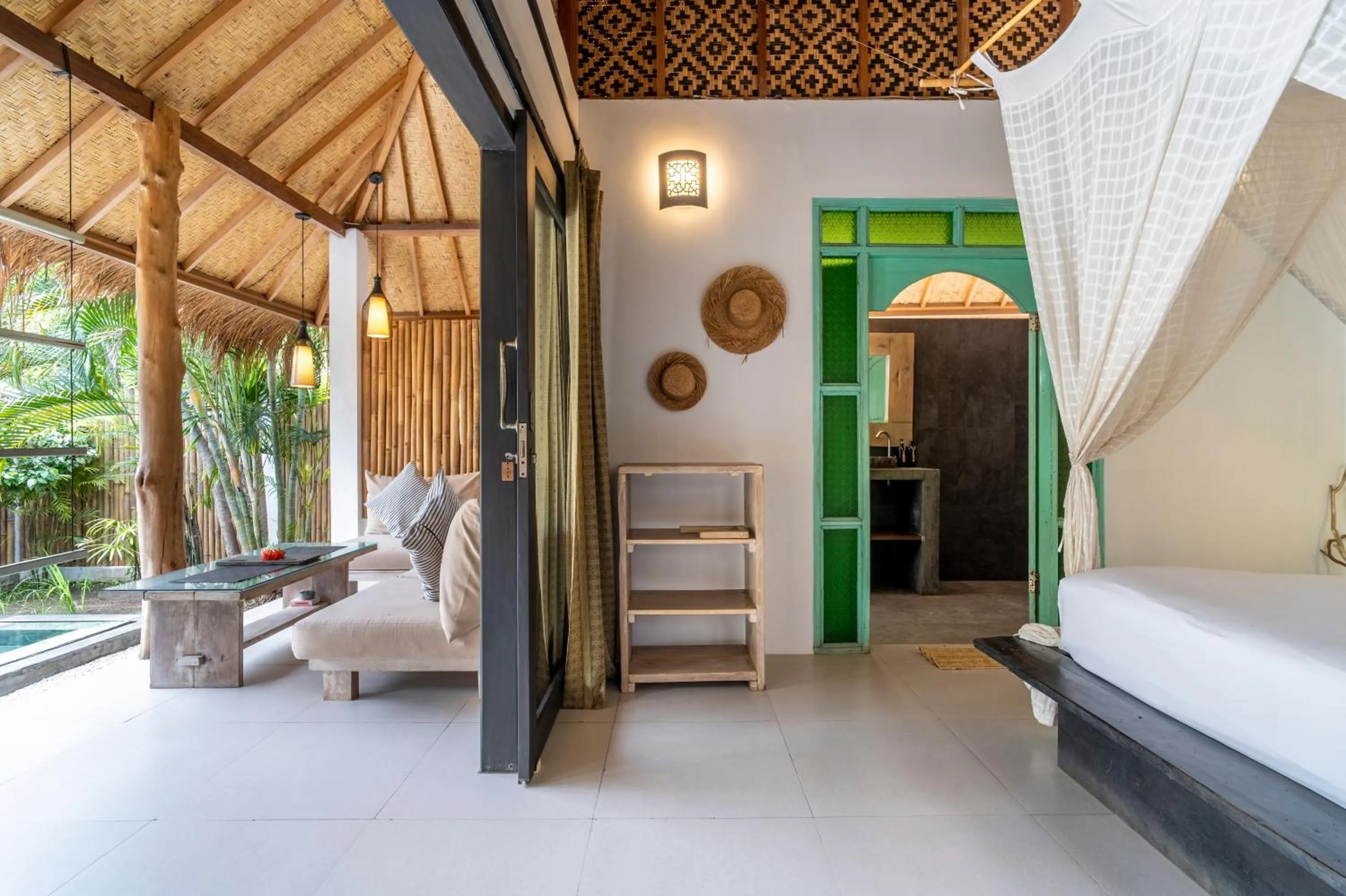 View (from property/room), Bed in Breathe Villa Meno