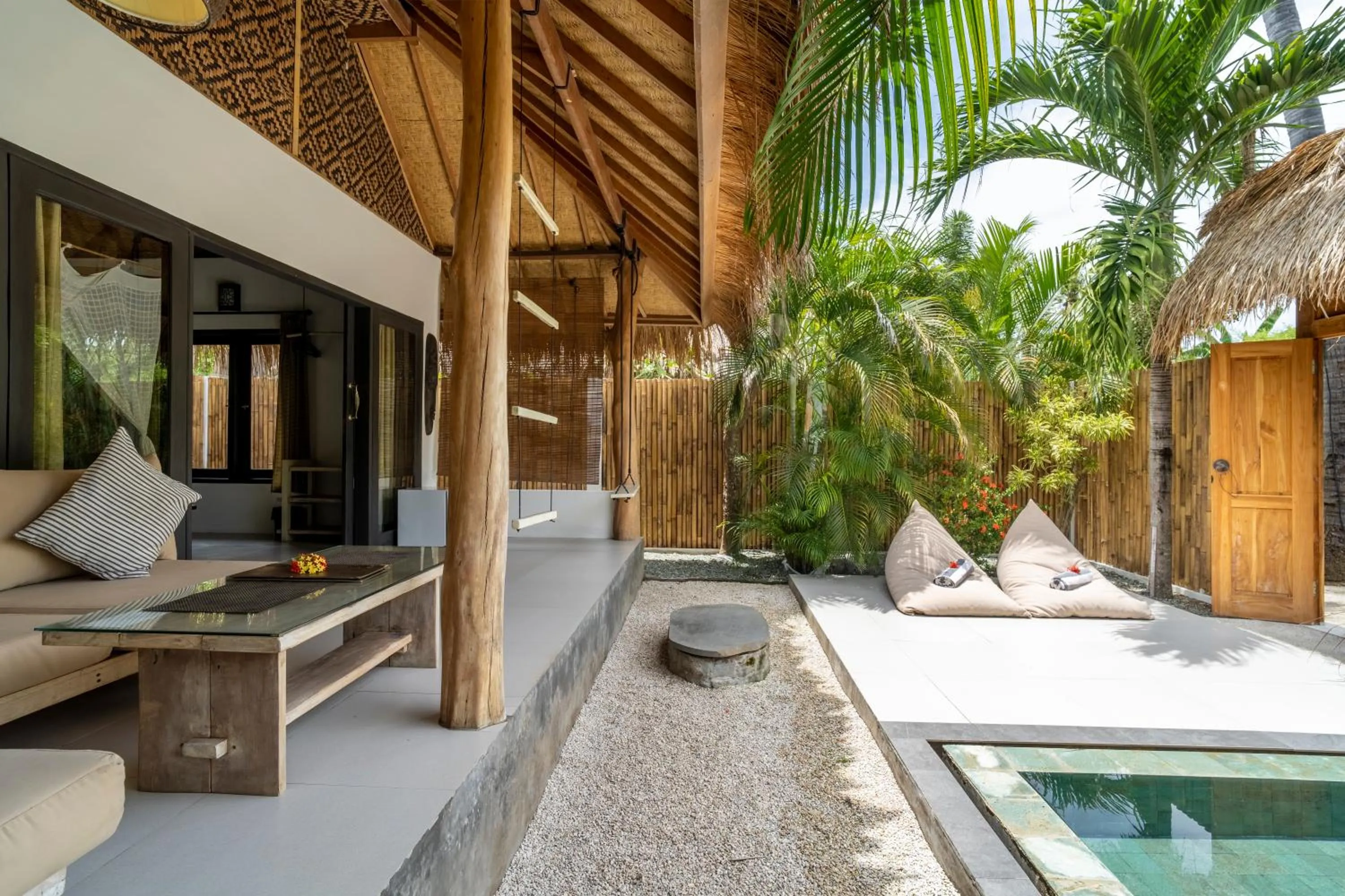 Patio in Breathe Villa Meno