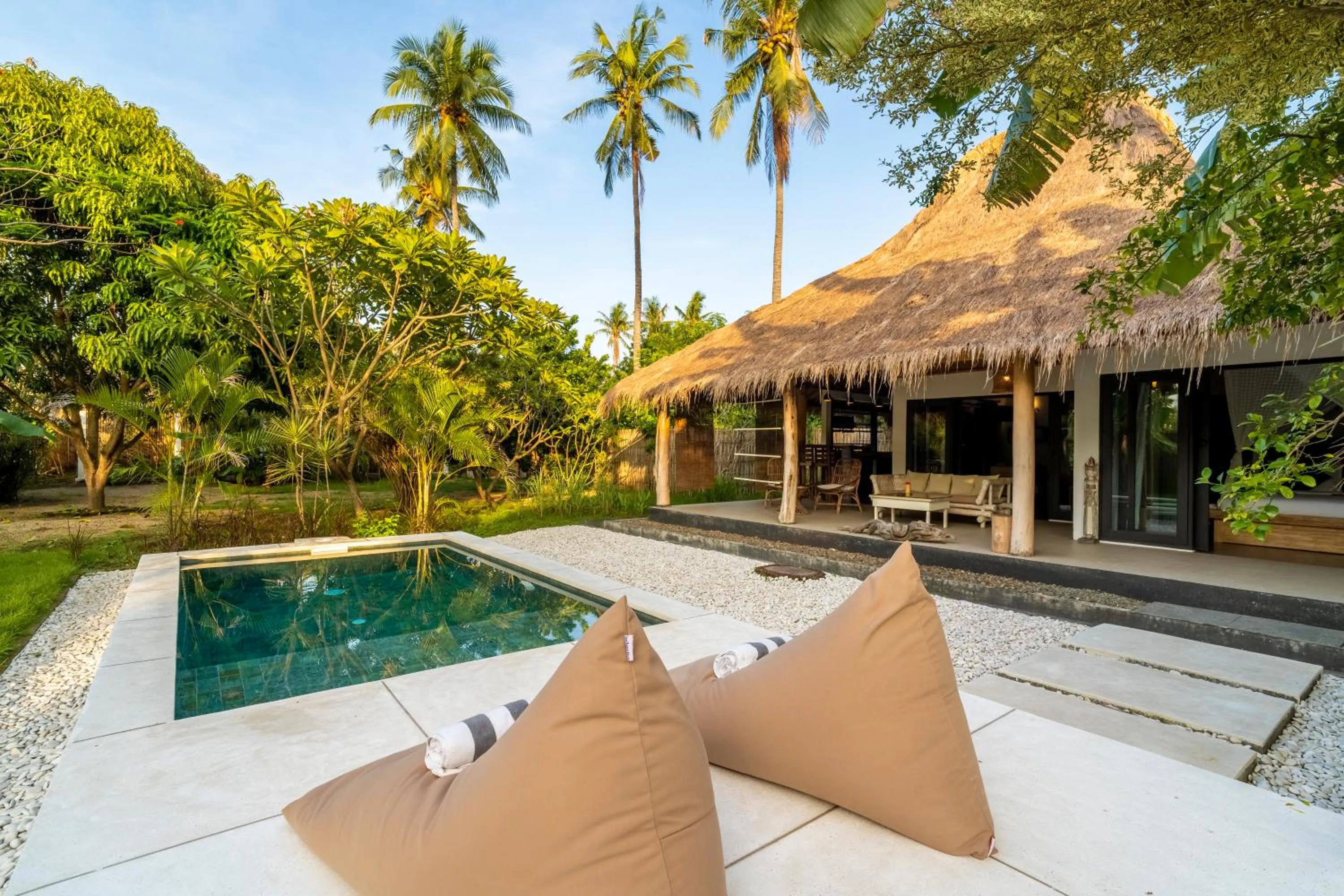 Patio in Breathe Villa Meno