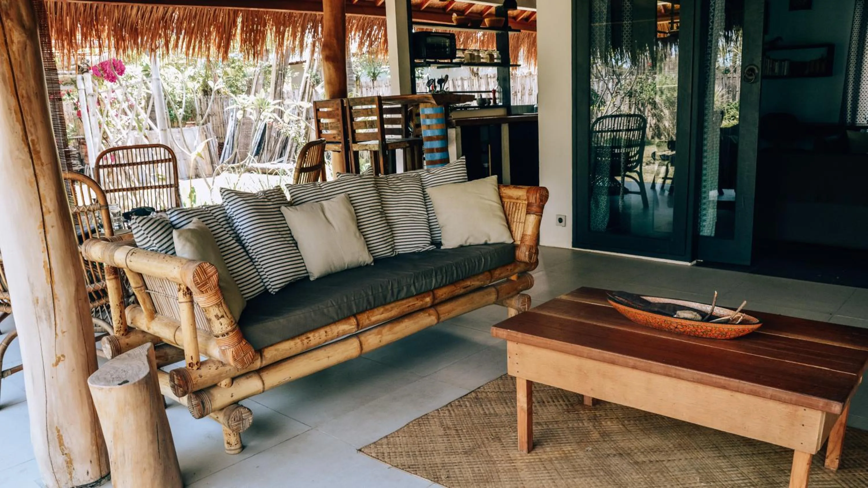 Balcony/Terrace in Breathe Villa Meno