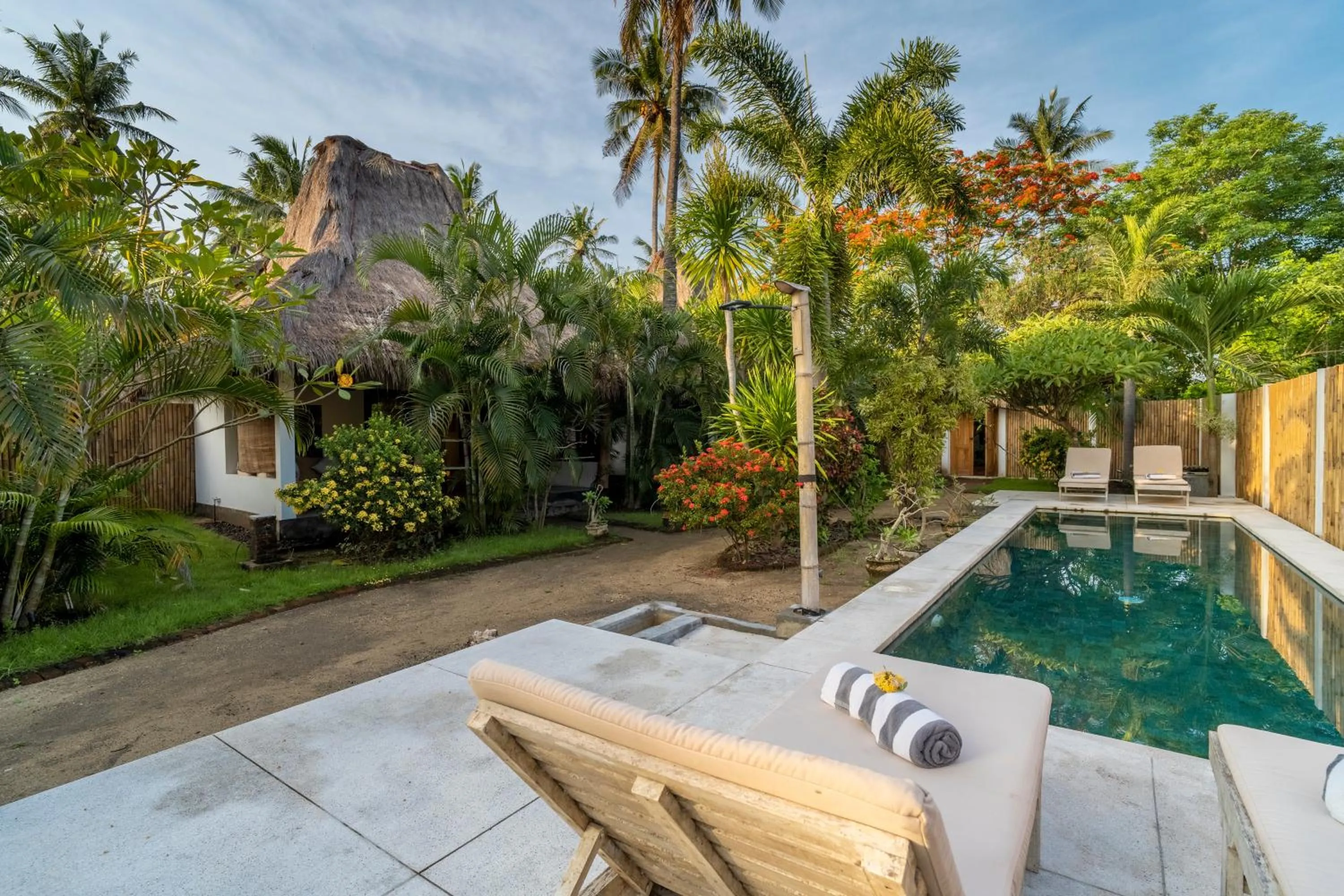 Patio in Breathe Villa Meno