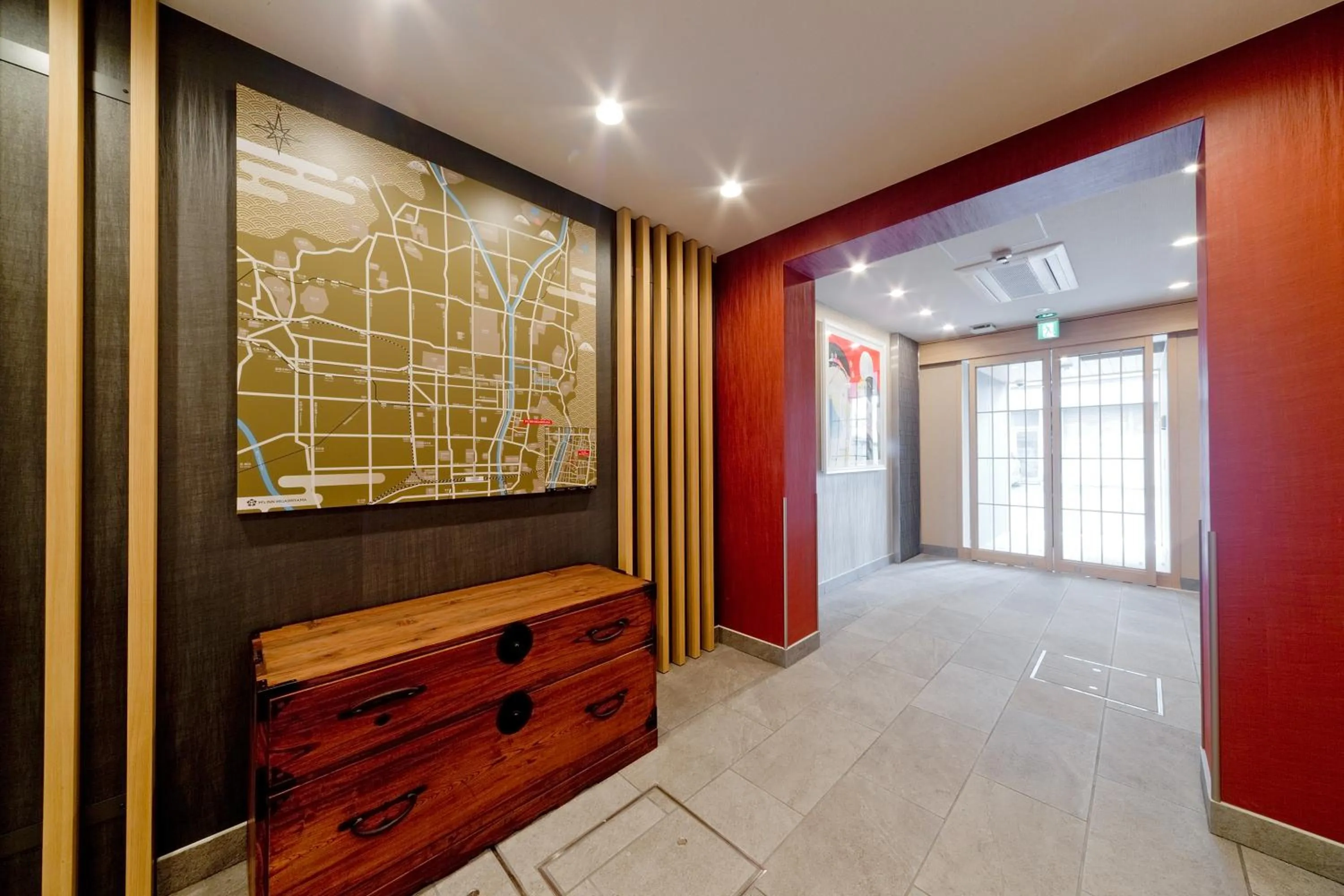 Lobby or reception in M's Inn Higashiyama