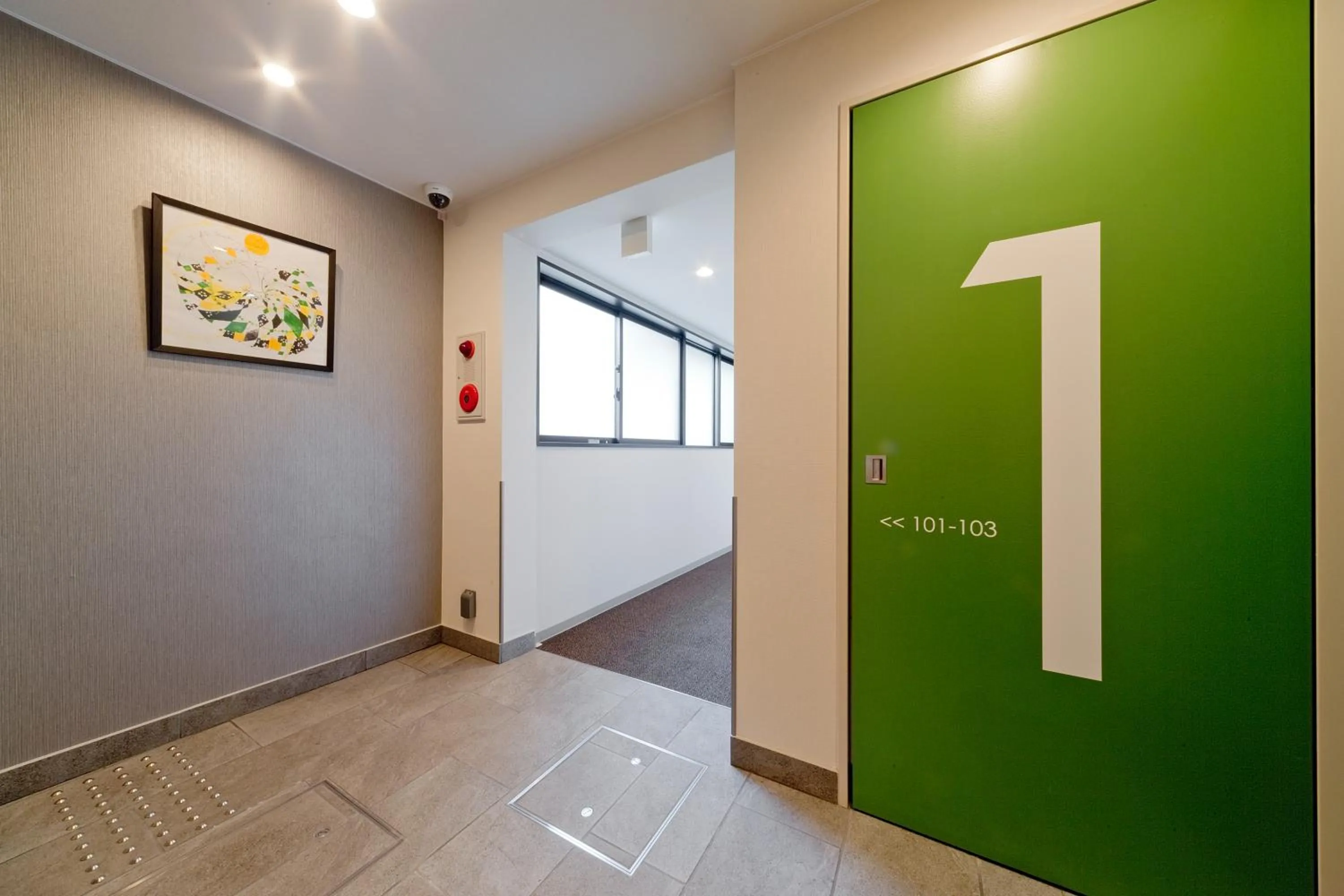 Decorative detail in M's Inn Higashiyama