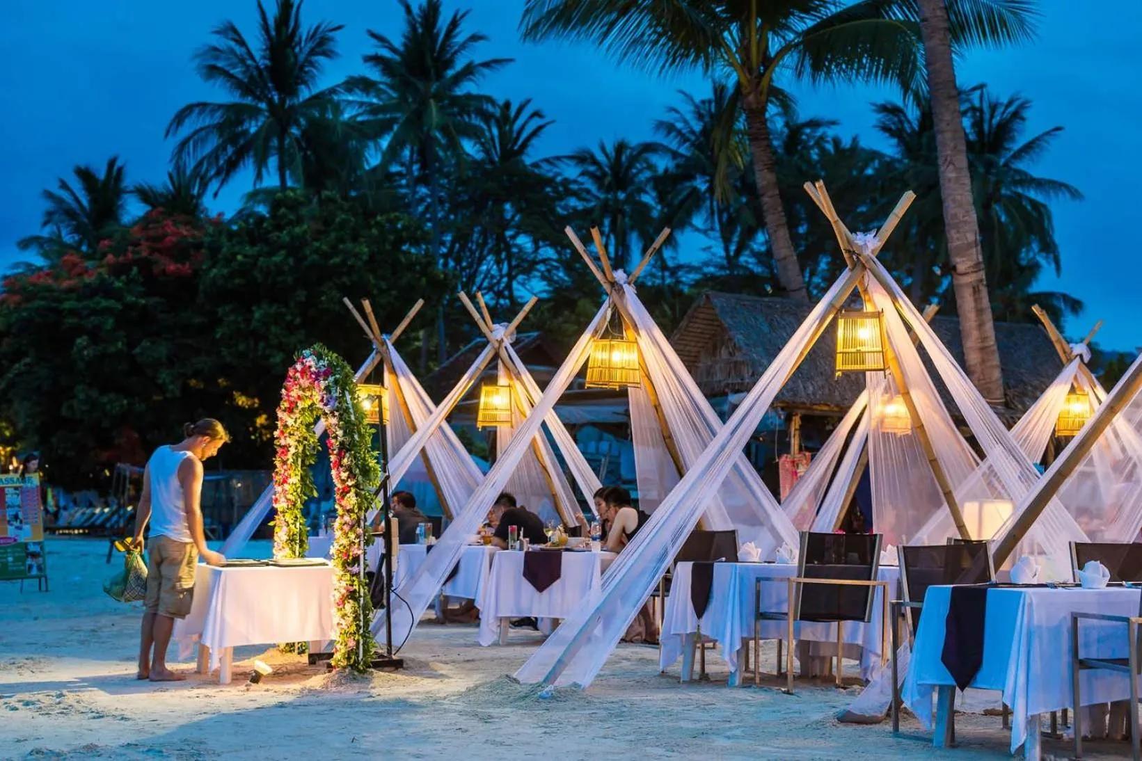 Restaurant/places to eat in Dara Samui Beach Resort Adults Only, Chaweng