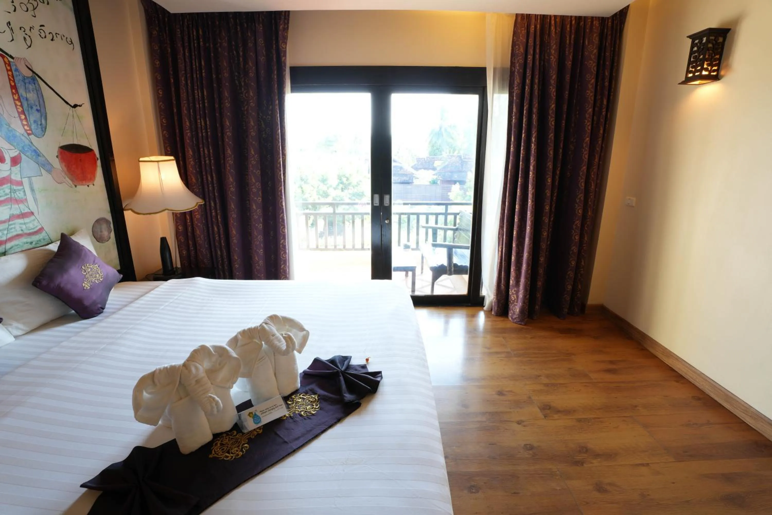 Bed in Dara Samui Beach Resort Adults Only, Chaweng