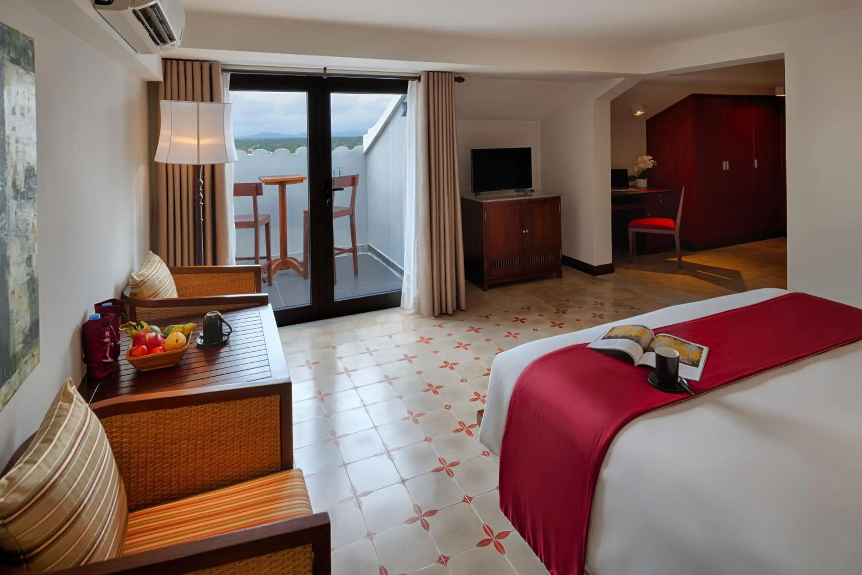 Deluxe Double River View in RiverTown Hoi An Resort & Spa Deluxe Double River View in RiverTown Hoi An Resort & Spa