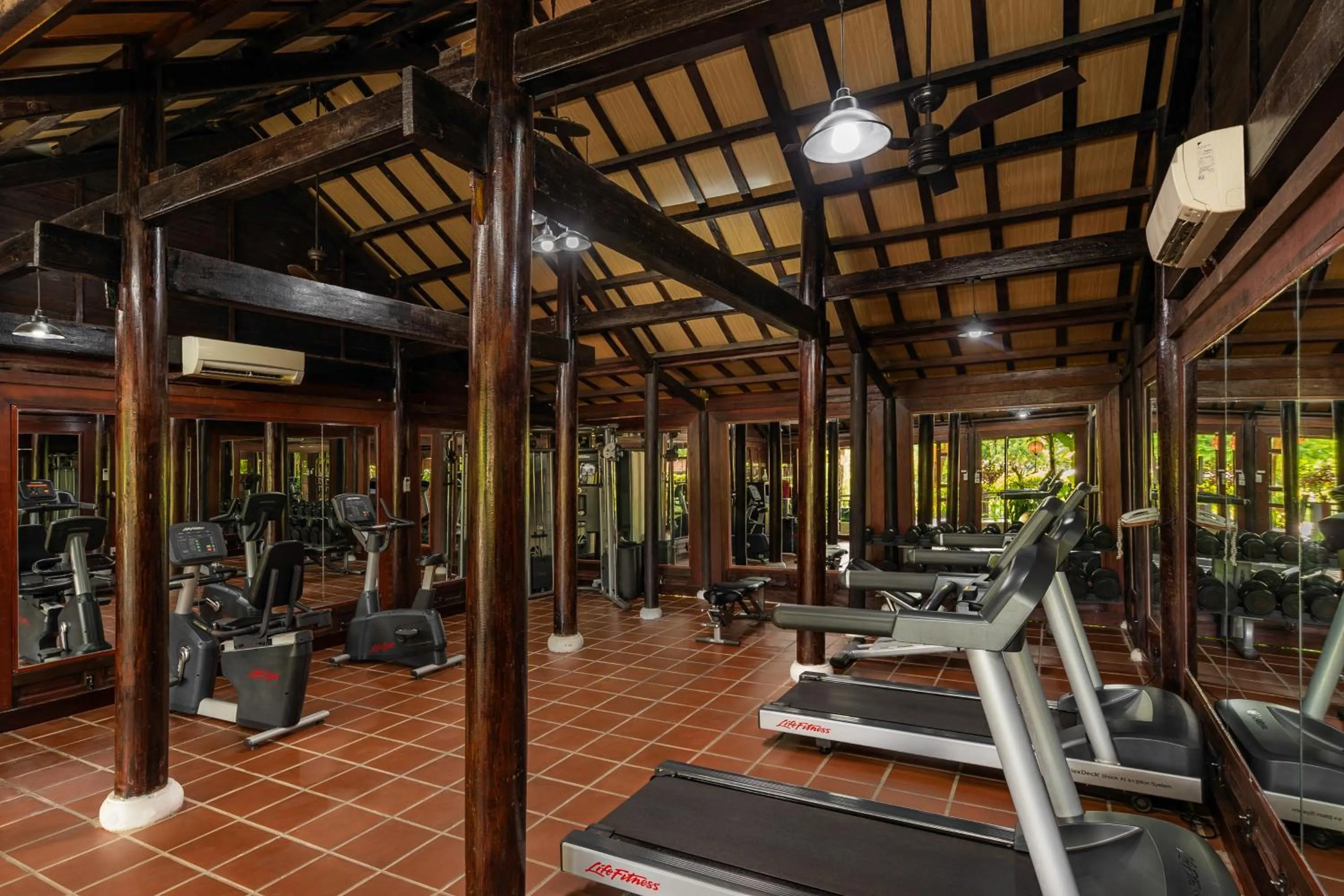 Fitness centre/facilities in RiverTown Hoi An Resort & Spa