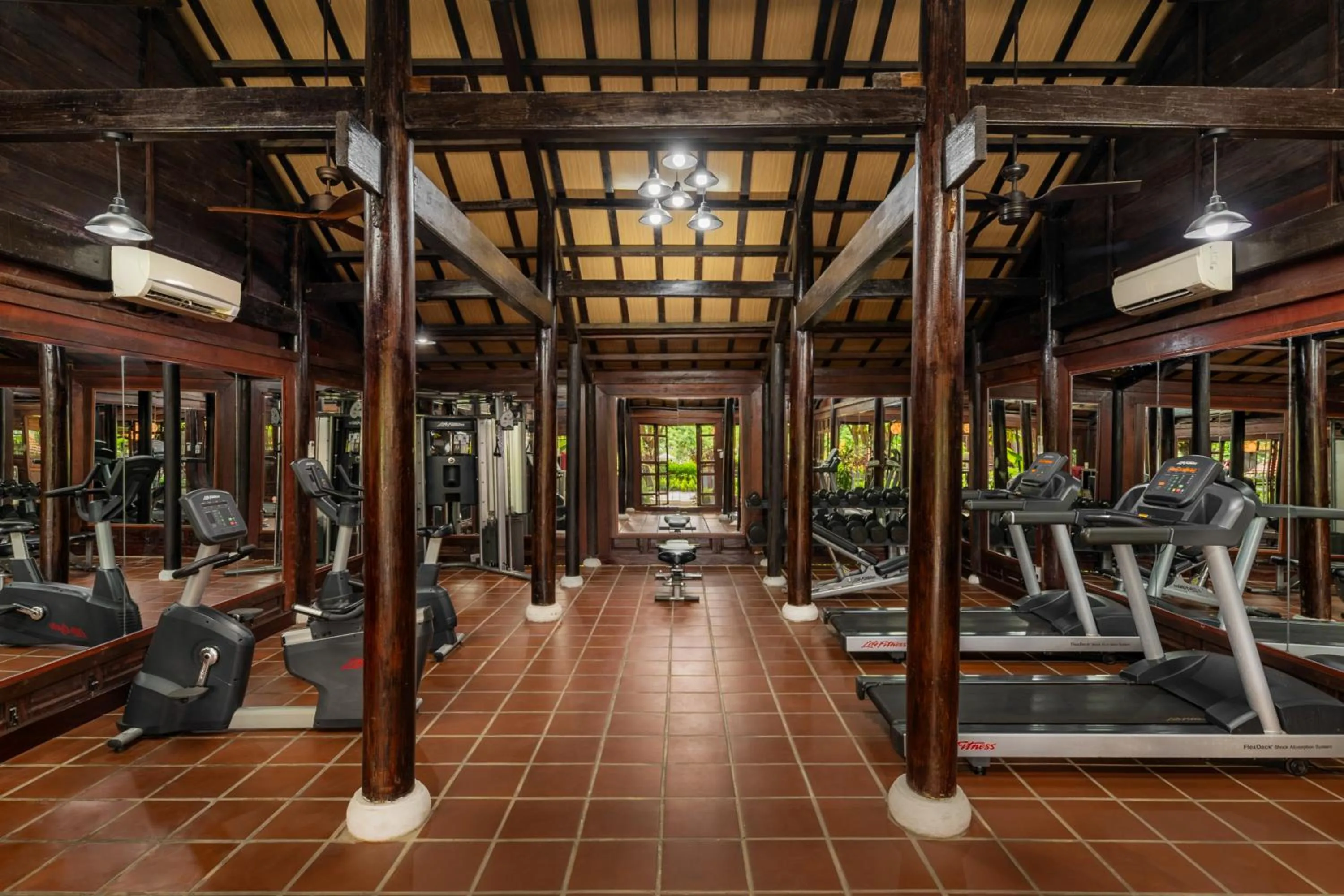 Fitness centre/facilities in RiverTown Hoi An Resort & Spa
