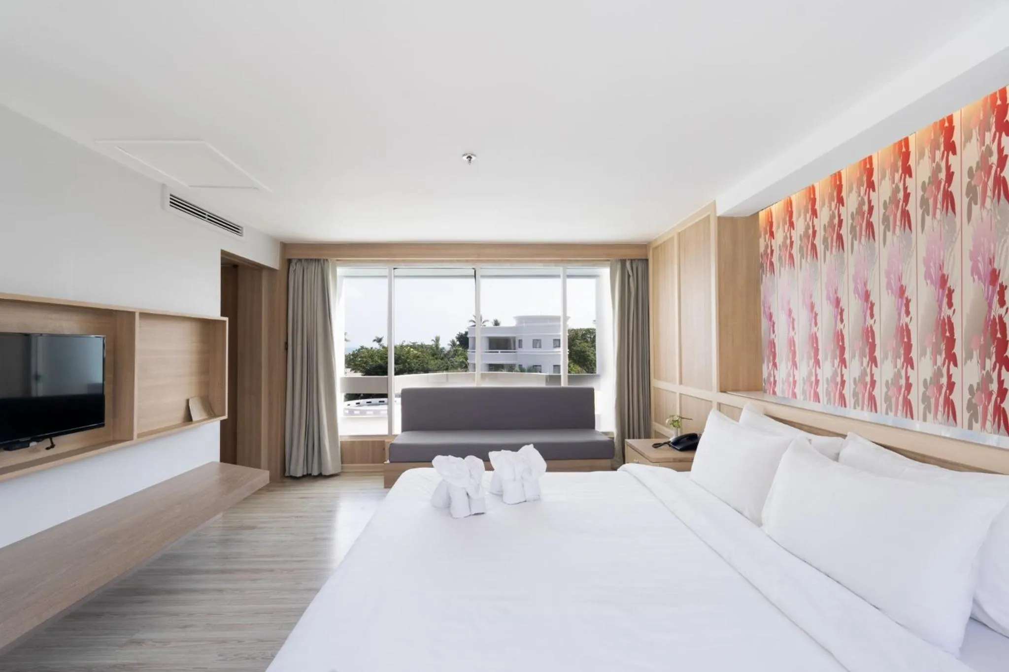 Bed in MATCHA SAMUI RESORT formerly Chaba Samui Resort