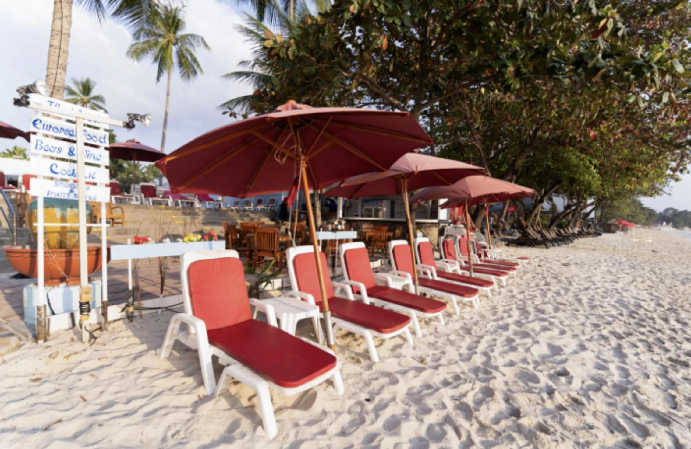 Beach in MATCHA SAMUI RESORT formerly Chaba Samui Resort