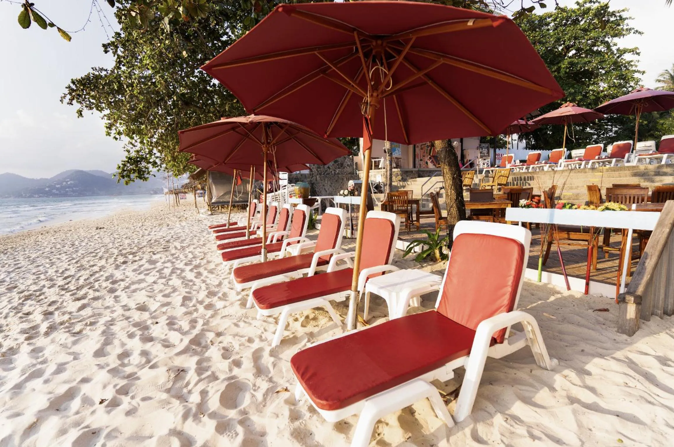 Beach in MATCHA SAMUI RESORT formerly Chaba Samui Resort