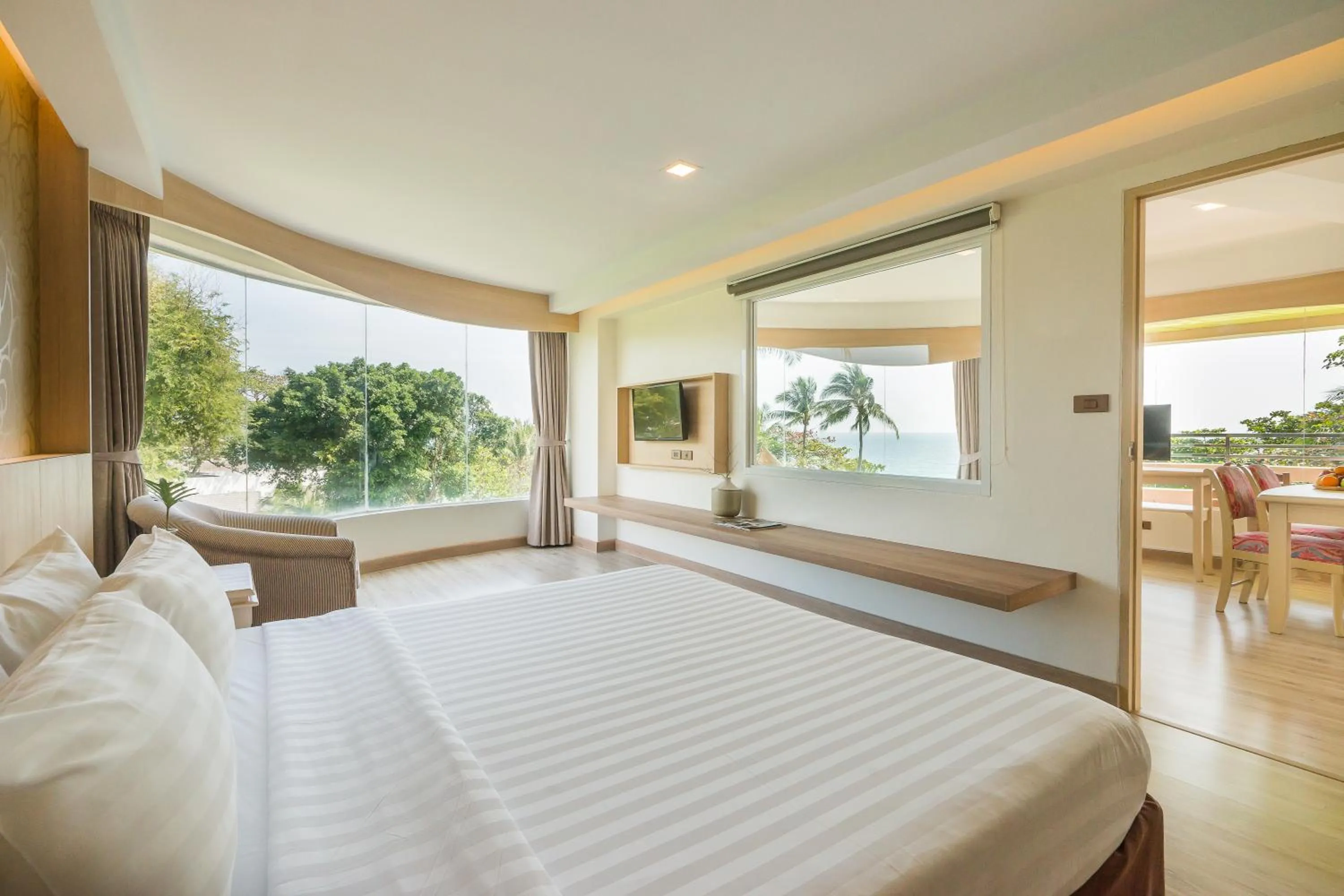 Bed in MATCHA SAMUI RESORT formerly Chaba Samui Resort