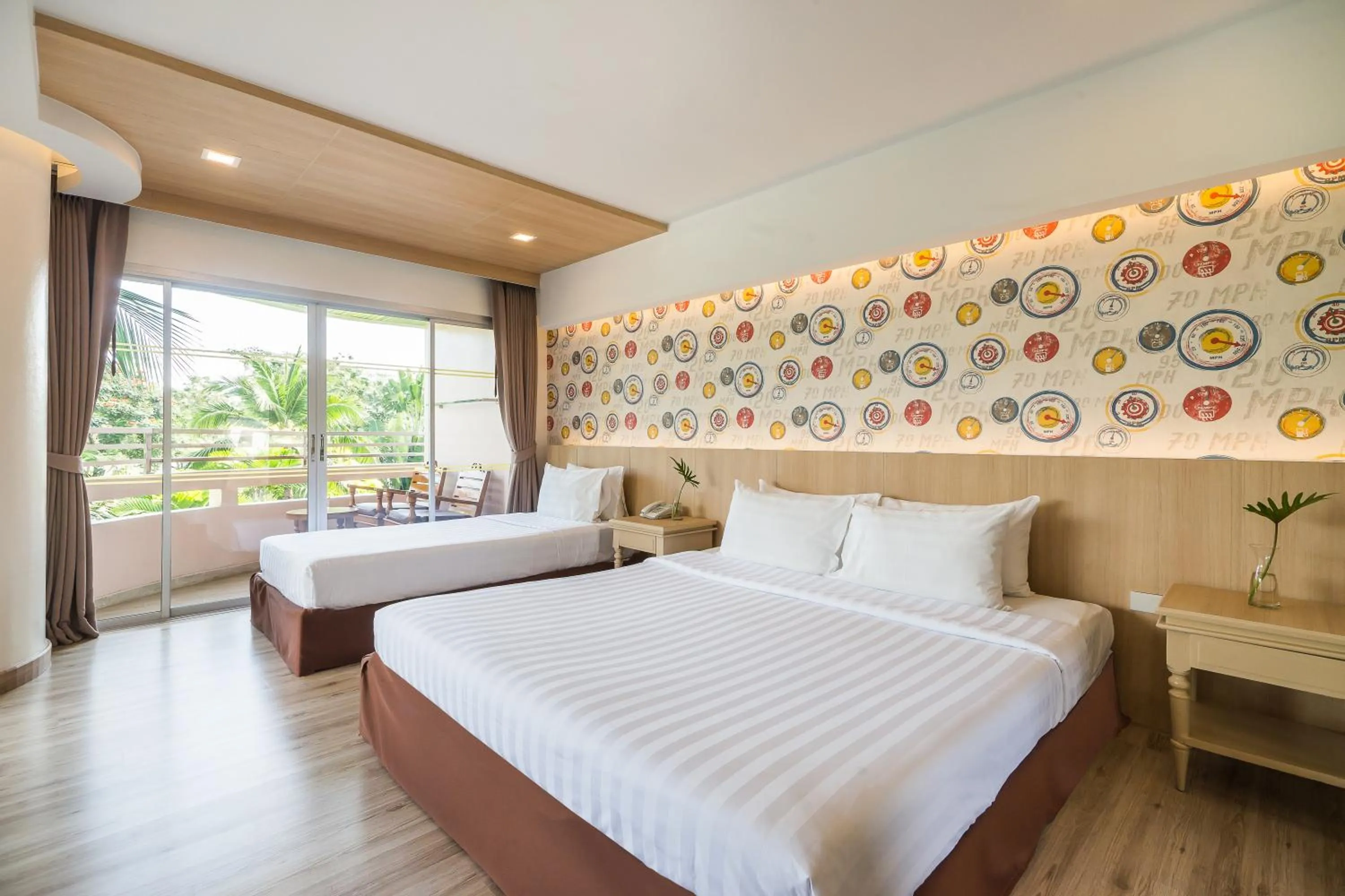 Bed in MATCHA SAMUI RESORT formerly Chaba Samui Resort