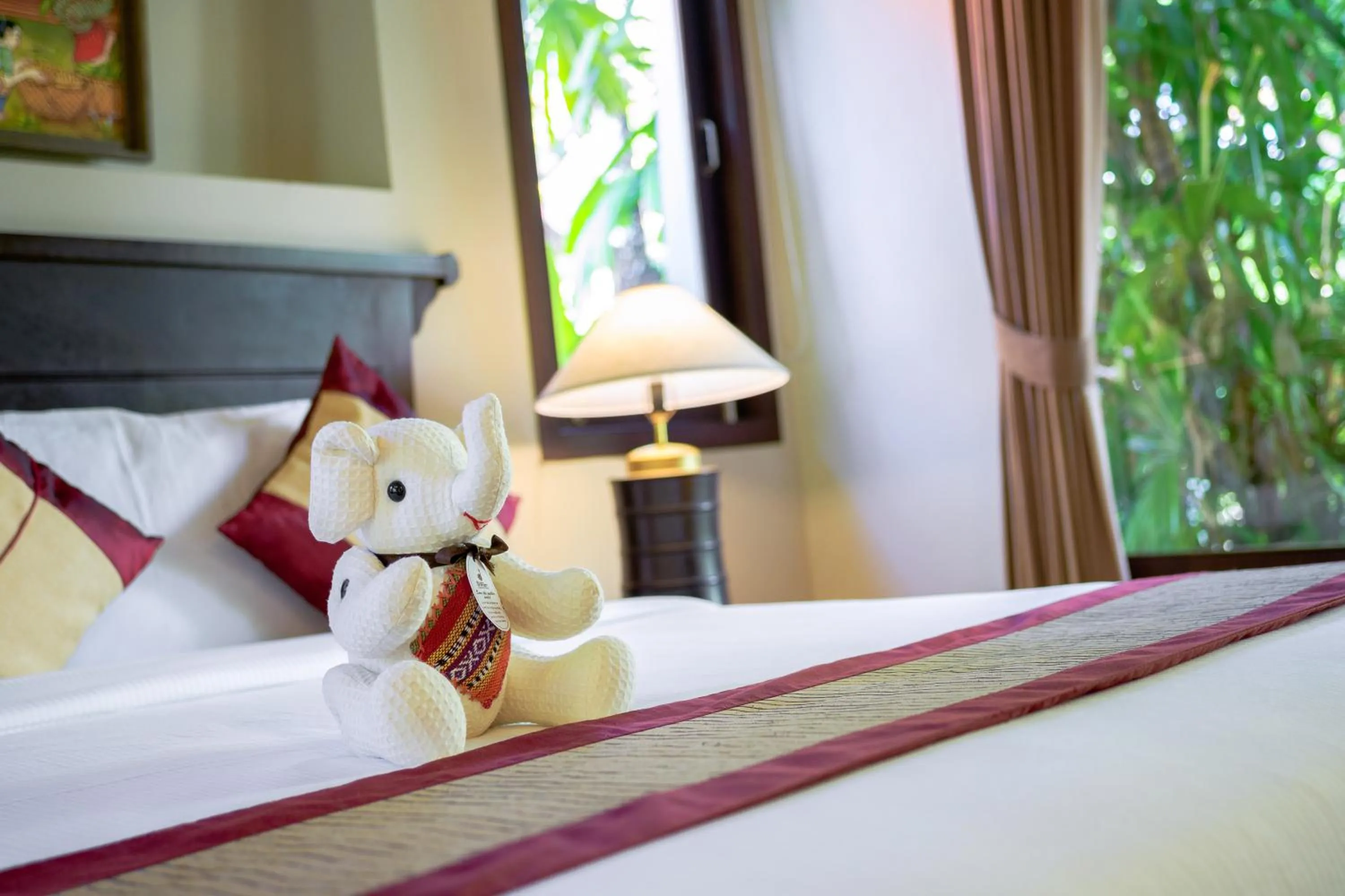 Bed in Khaolak Bhandari Resort & Spa