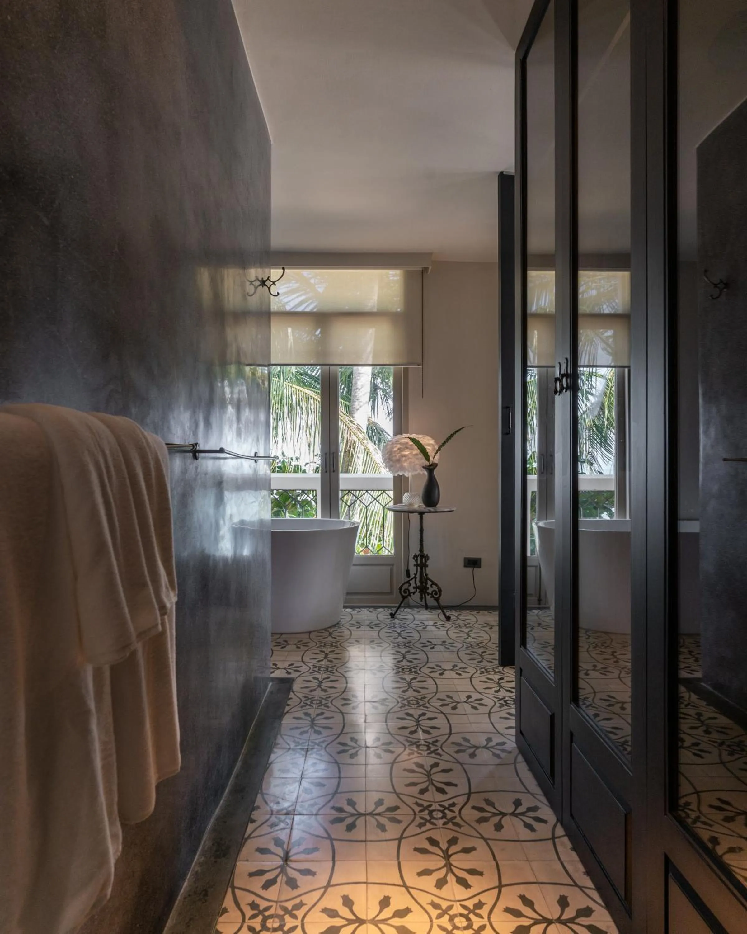 Bathroom, Bed in B House Samui