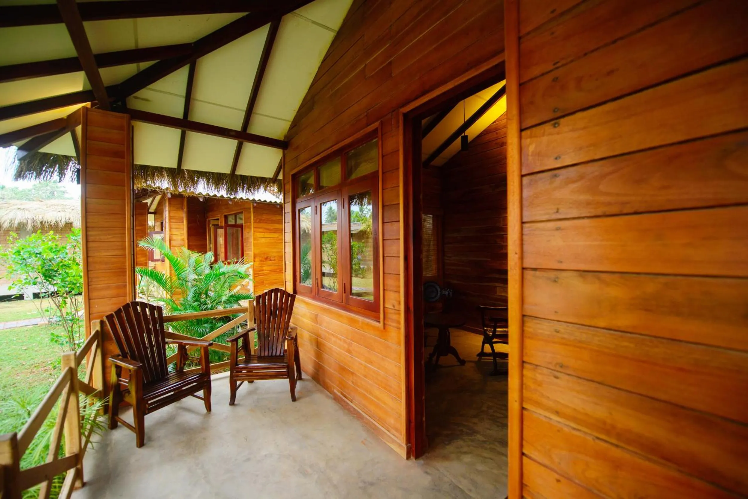 Balcony/Terrace in Karunakarala Ayurveda Resort
