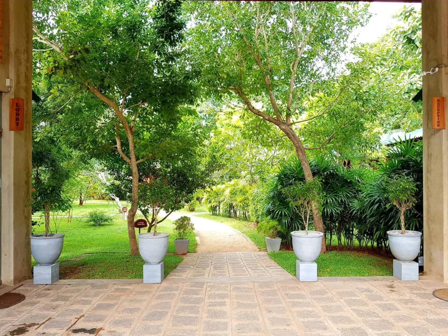 Facade/entrance in Karunakarala Ayurveda Resort